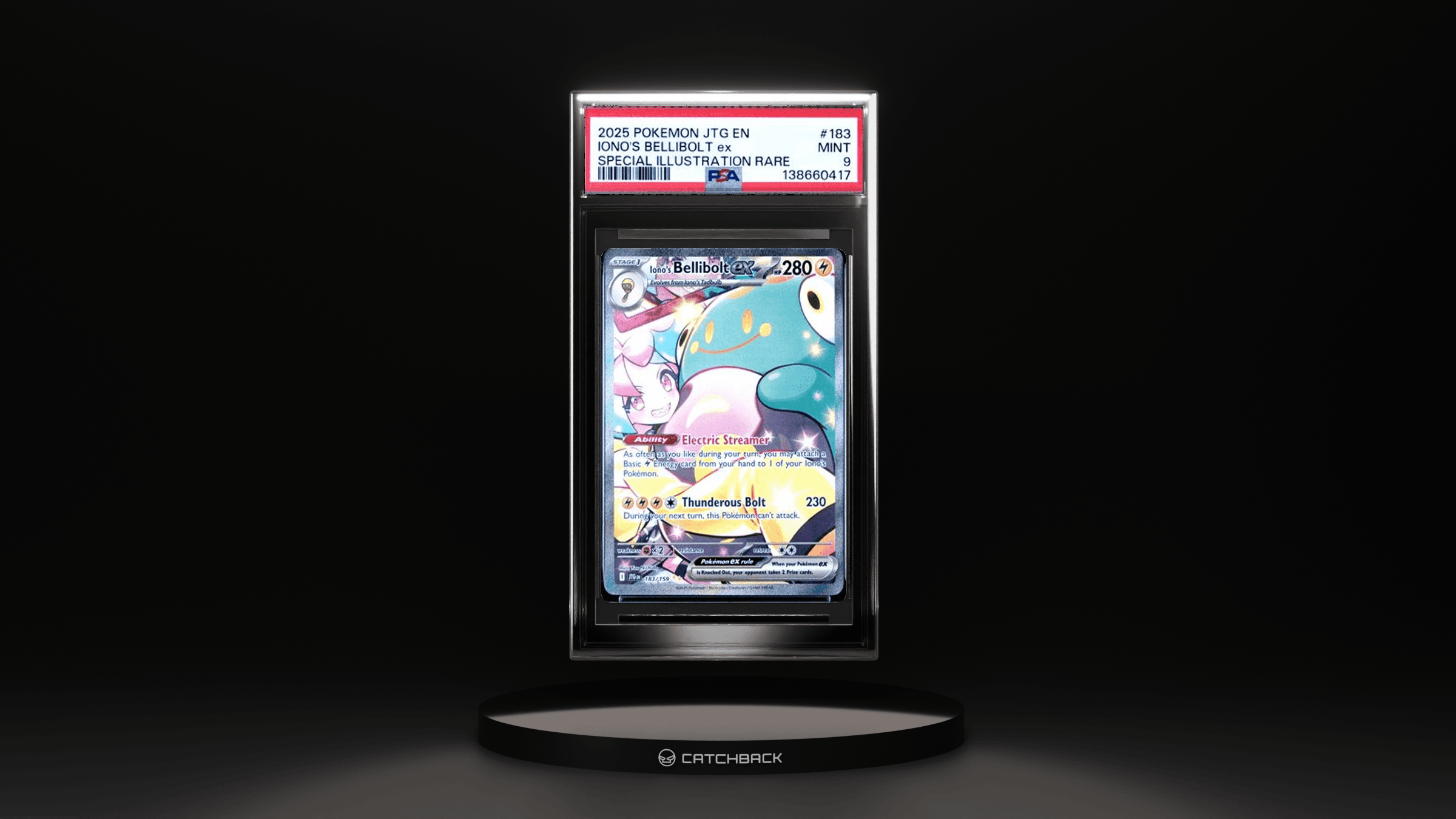 Iono's Bellibolt Ex Special Illustration Rare