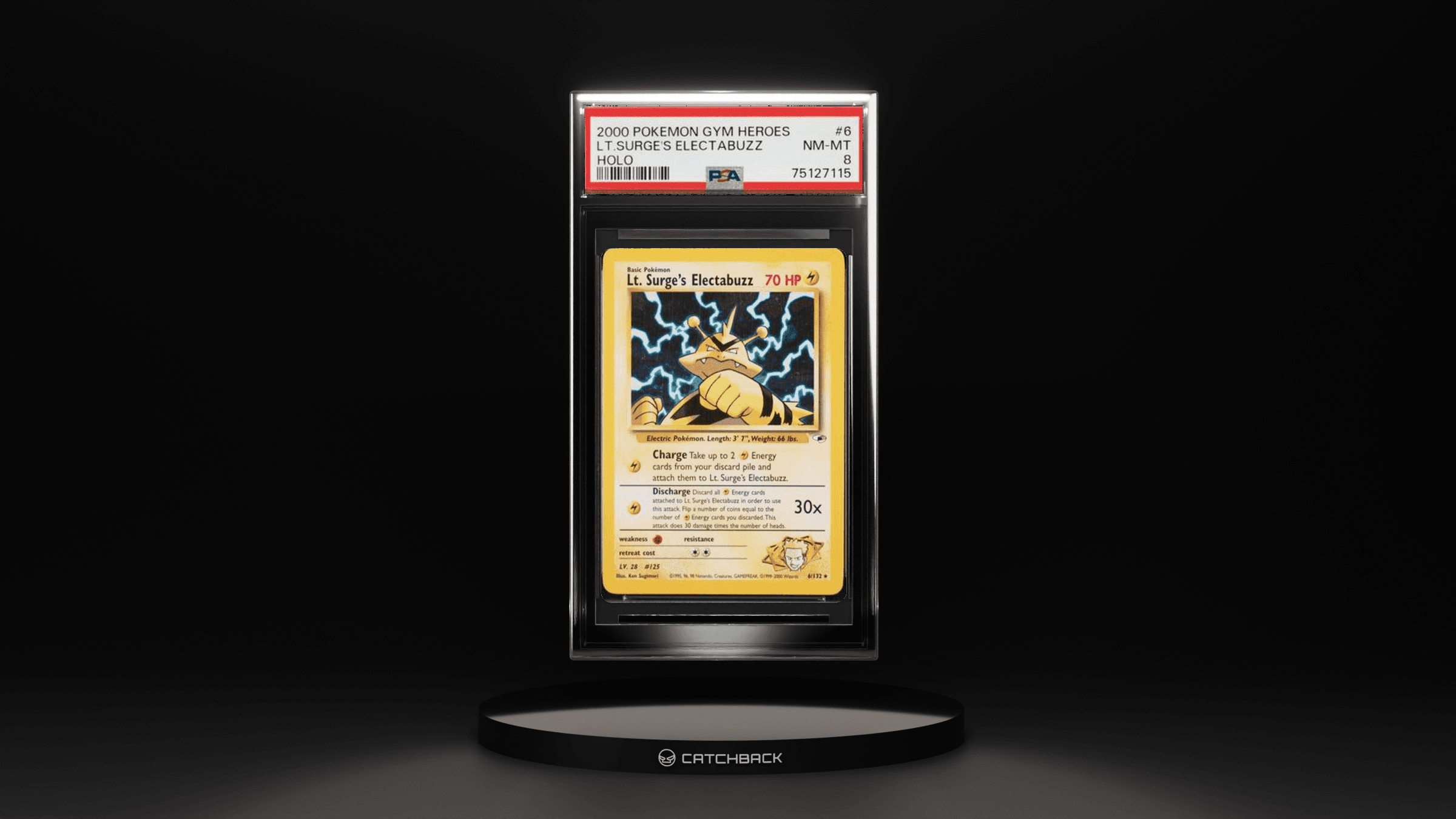 Lt.surge's Electabuzz Holo