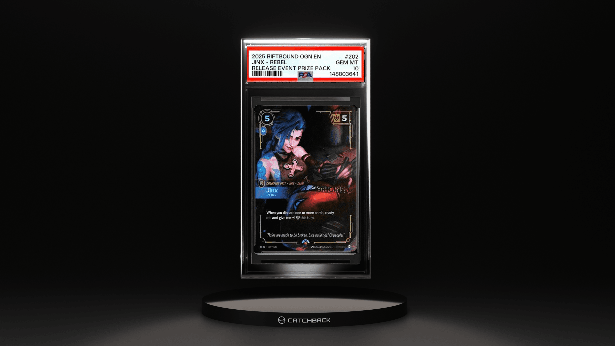 Jinx - Rebel Release Event Prize Pack — Vault Auction