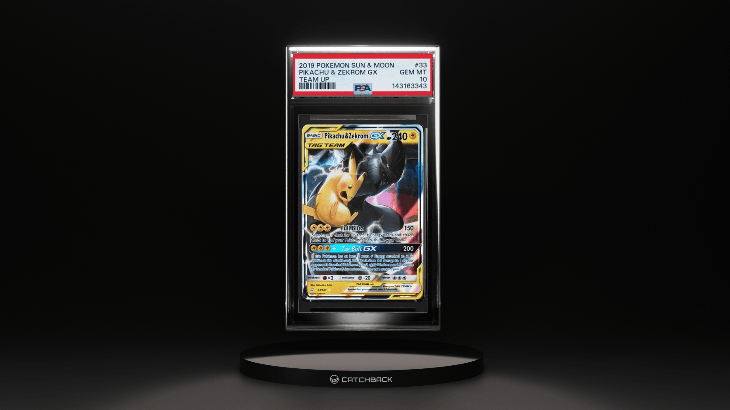 Pikachu & Zekrom Gx Team Up