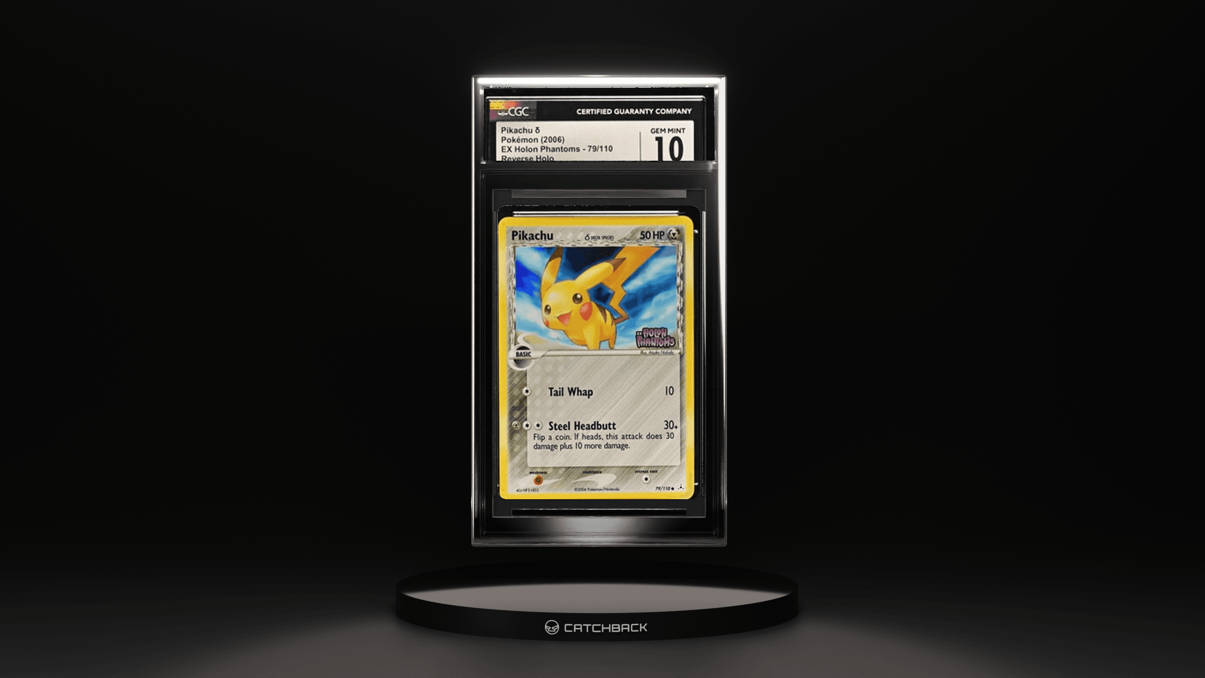 Pikachu Reverse Holo