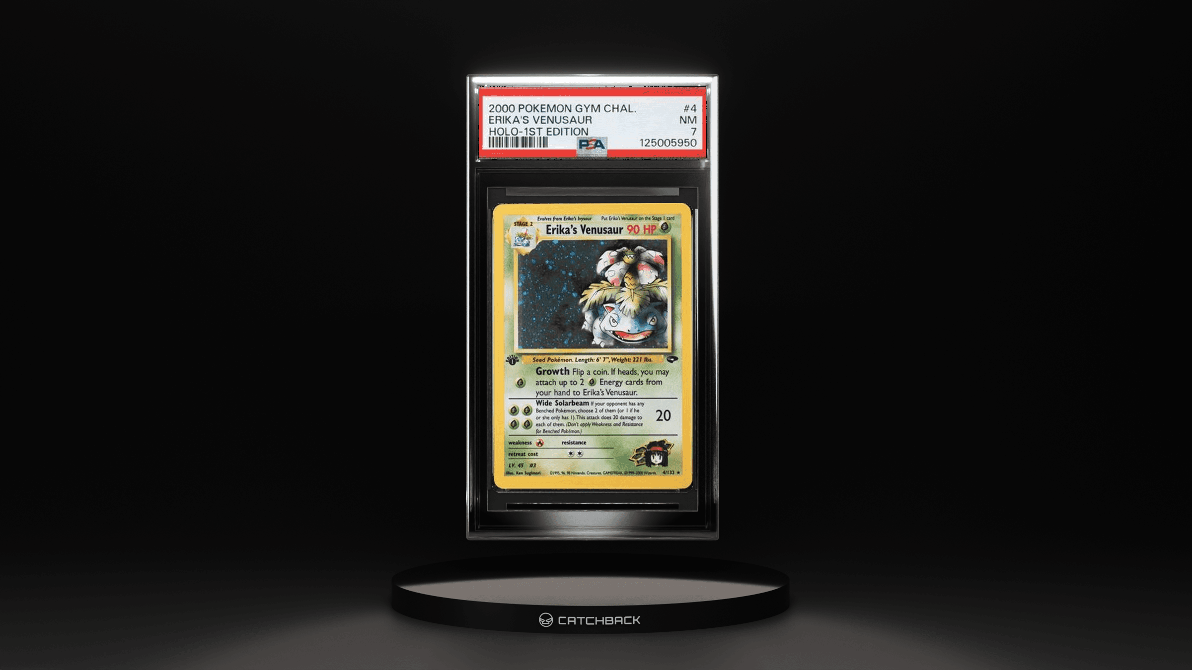Erika's Venusaur Holo-1st Edition