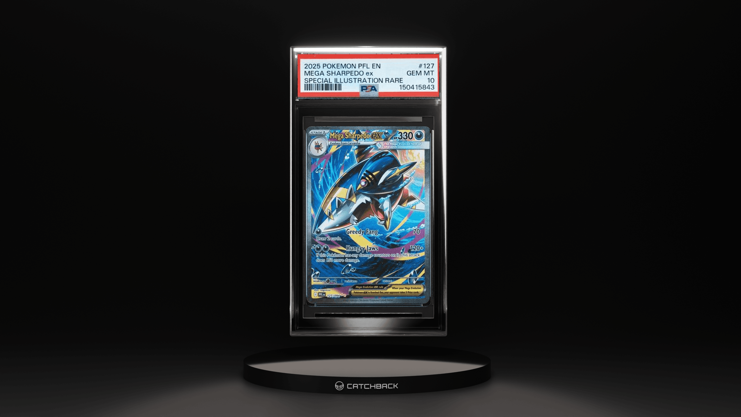 Mega Sharpedo Ex Special Illustration Rare