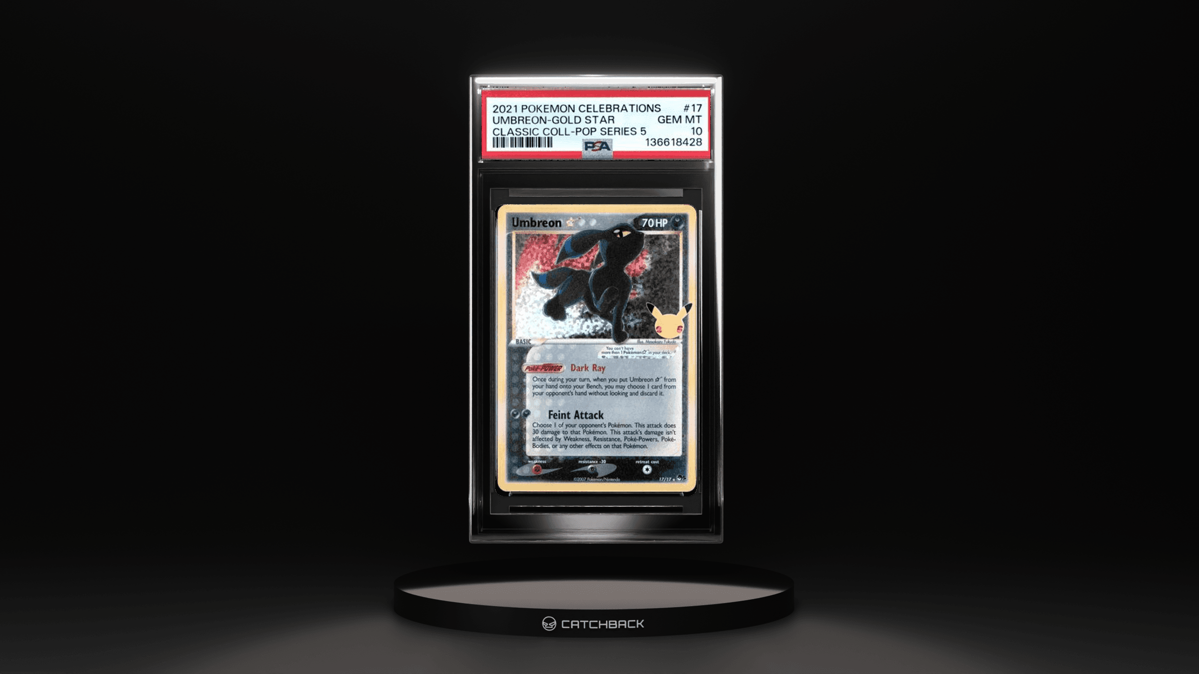 Umbreon-gold Star Classic Coll-pop Series 5