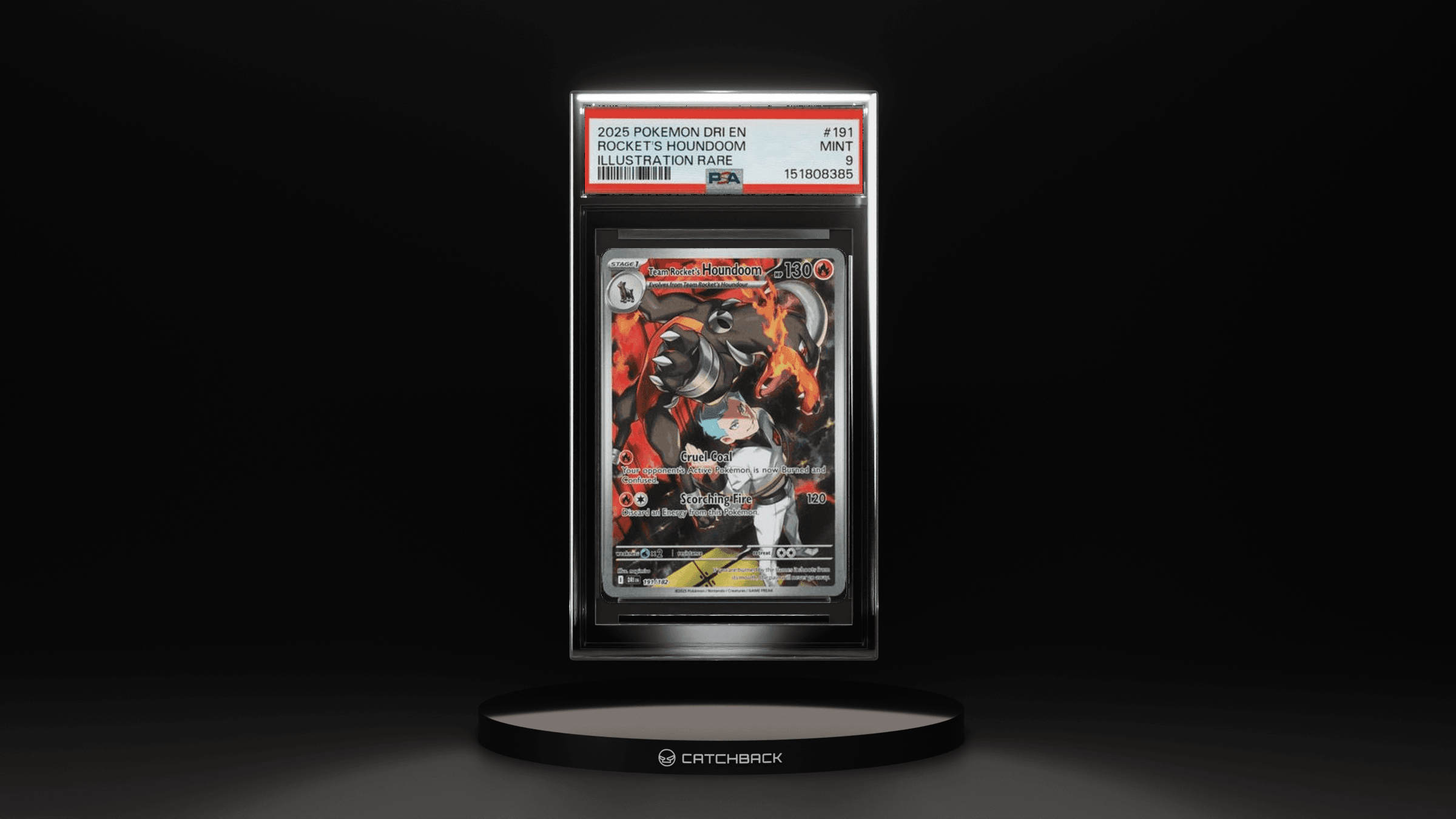 Rocket's Houndoom Illustration Rare