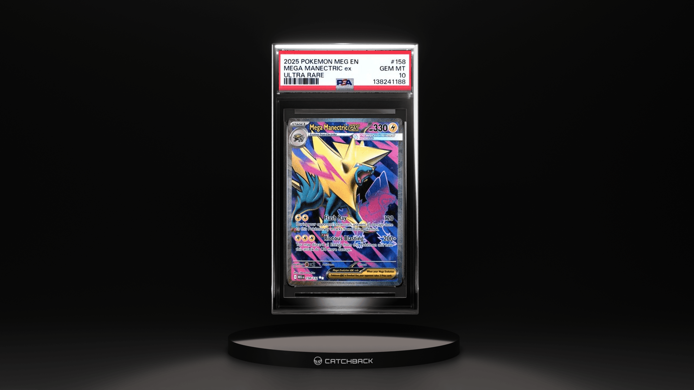 Mega Manectric Ex Ultra Rare