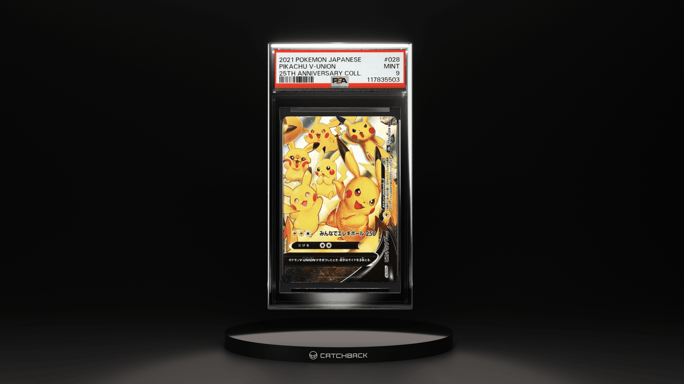 Pikachu V-union 25th Anniversary Coll.