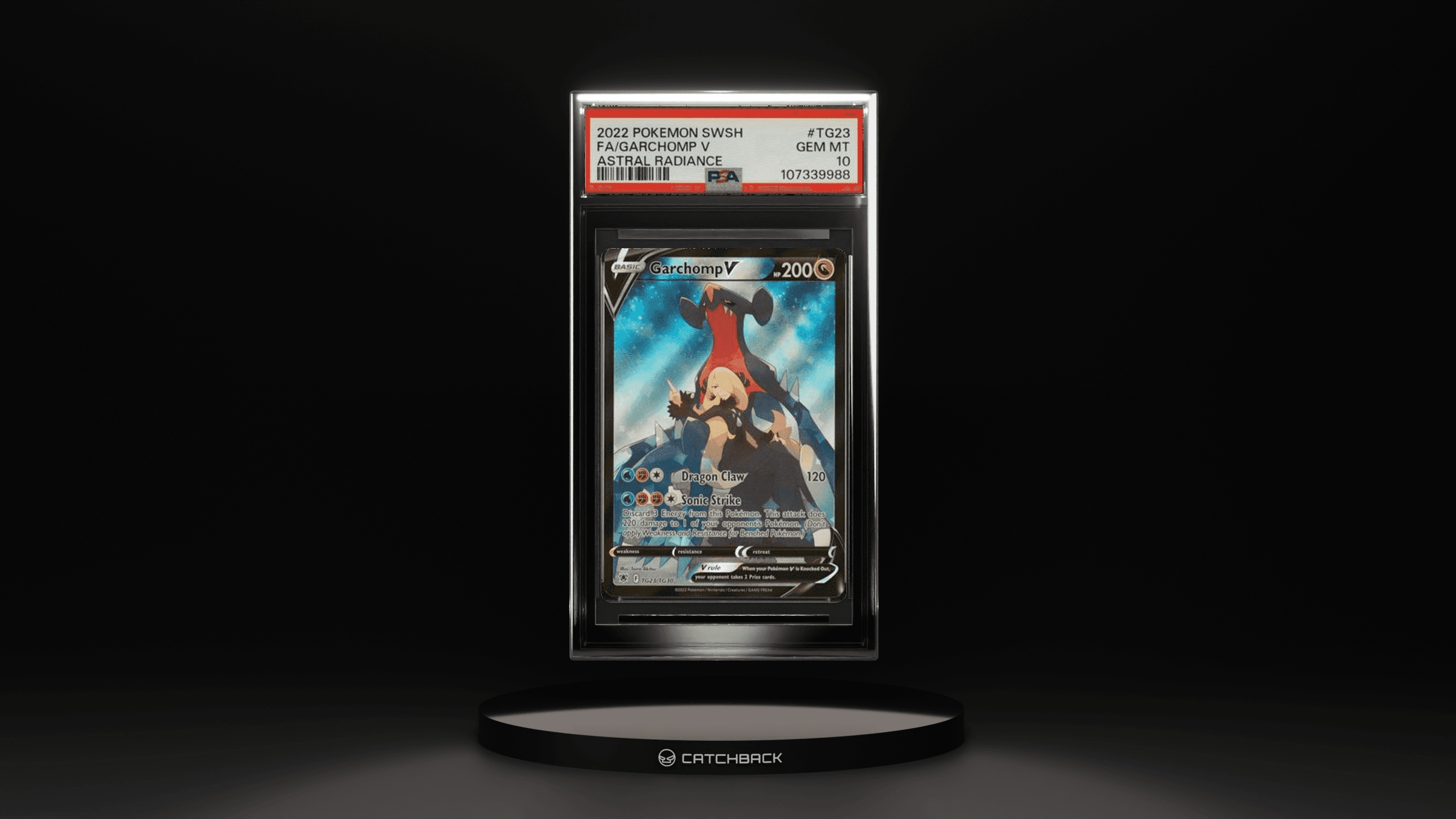 Astral Radiance Garchomp V Trainer Gallery PSA 10 #107339988