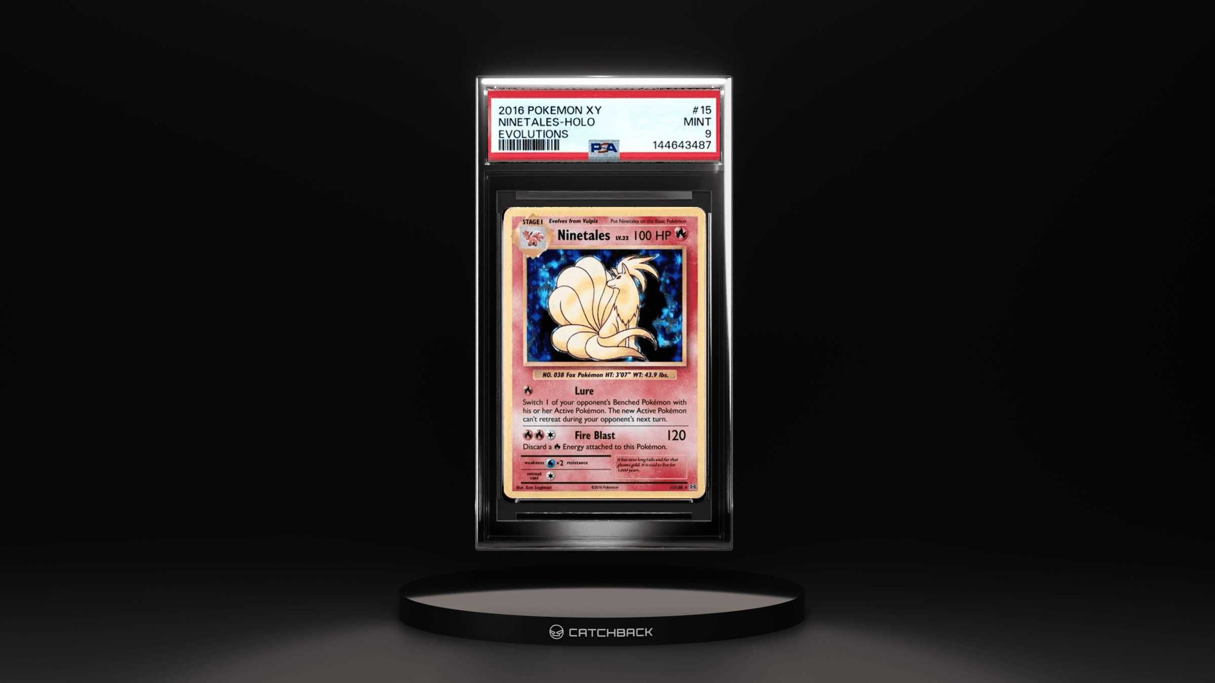 Ninetales-holo Evolutions