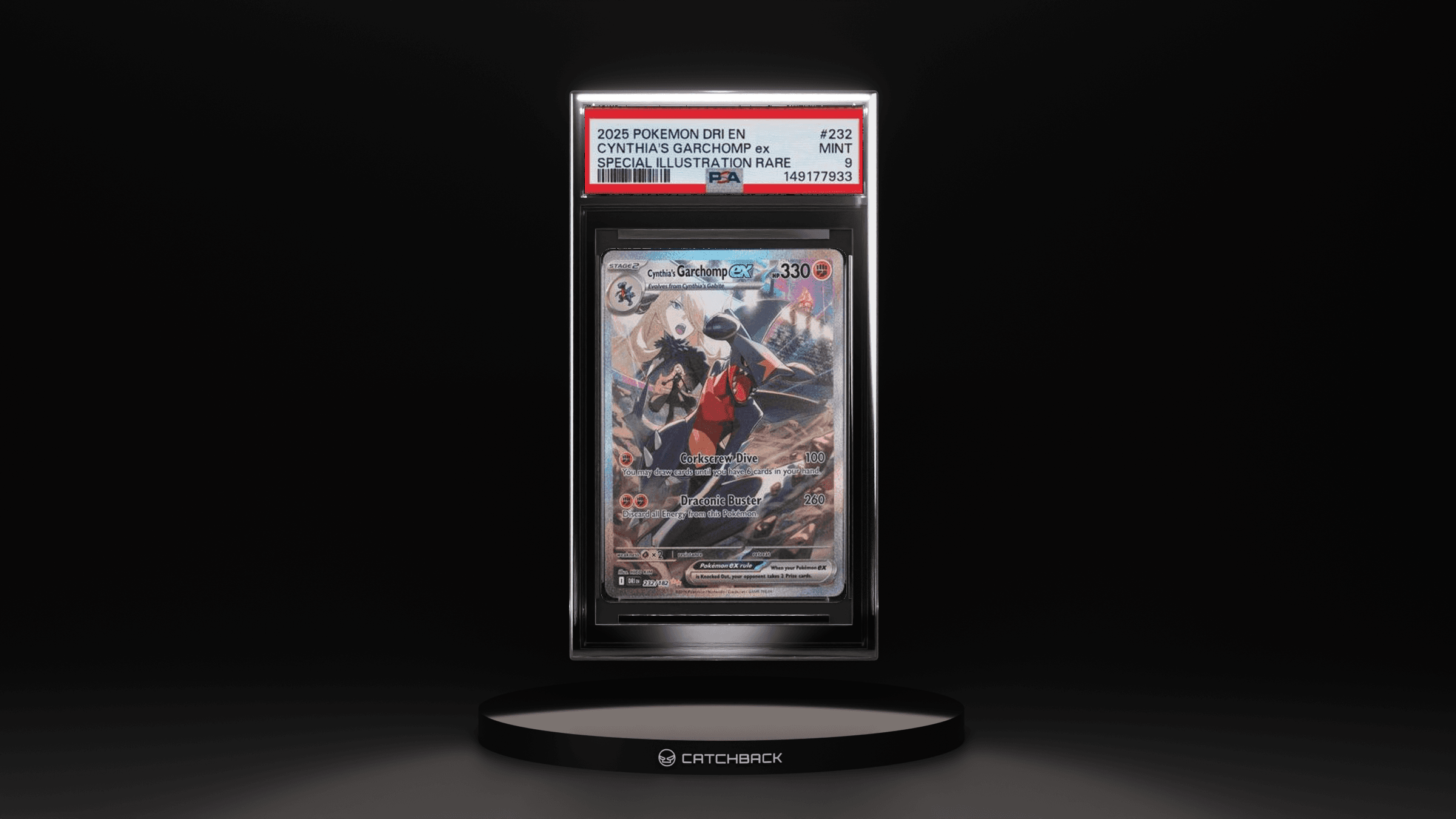 Cynthia's Garchomp Ex Special Illustration Rare