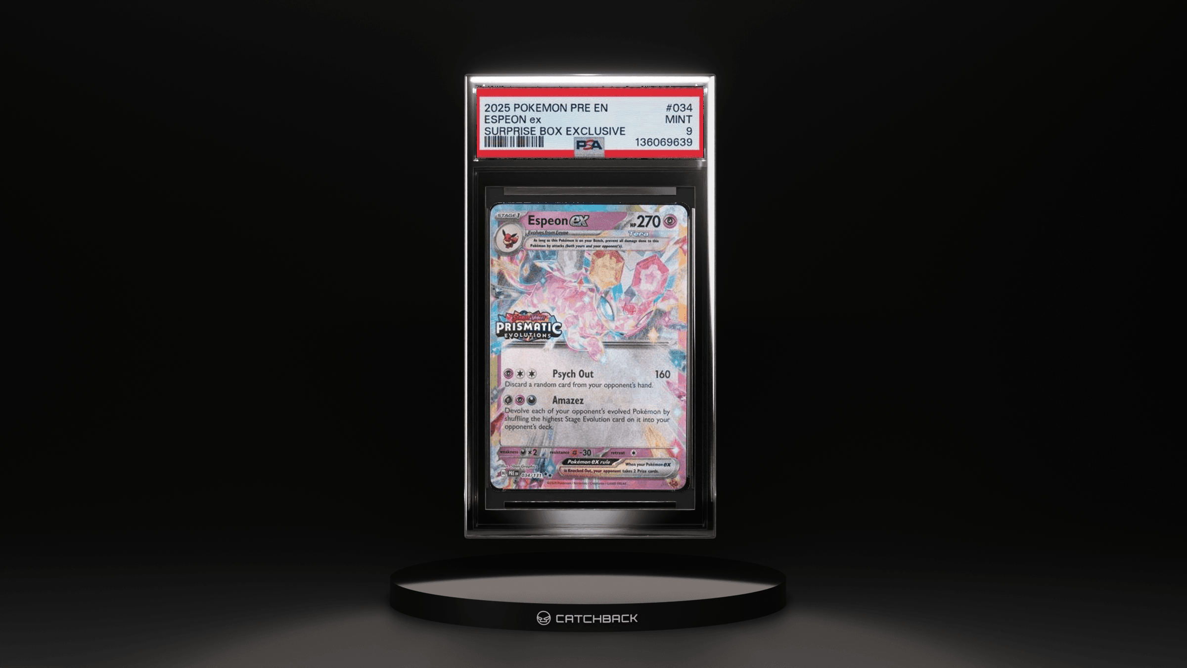 Espeon Ex Surprise Box Exclusive