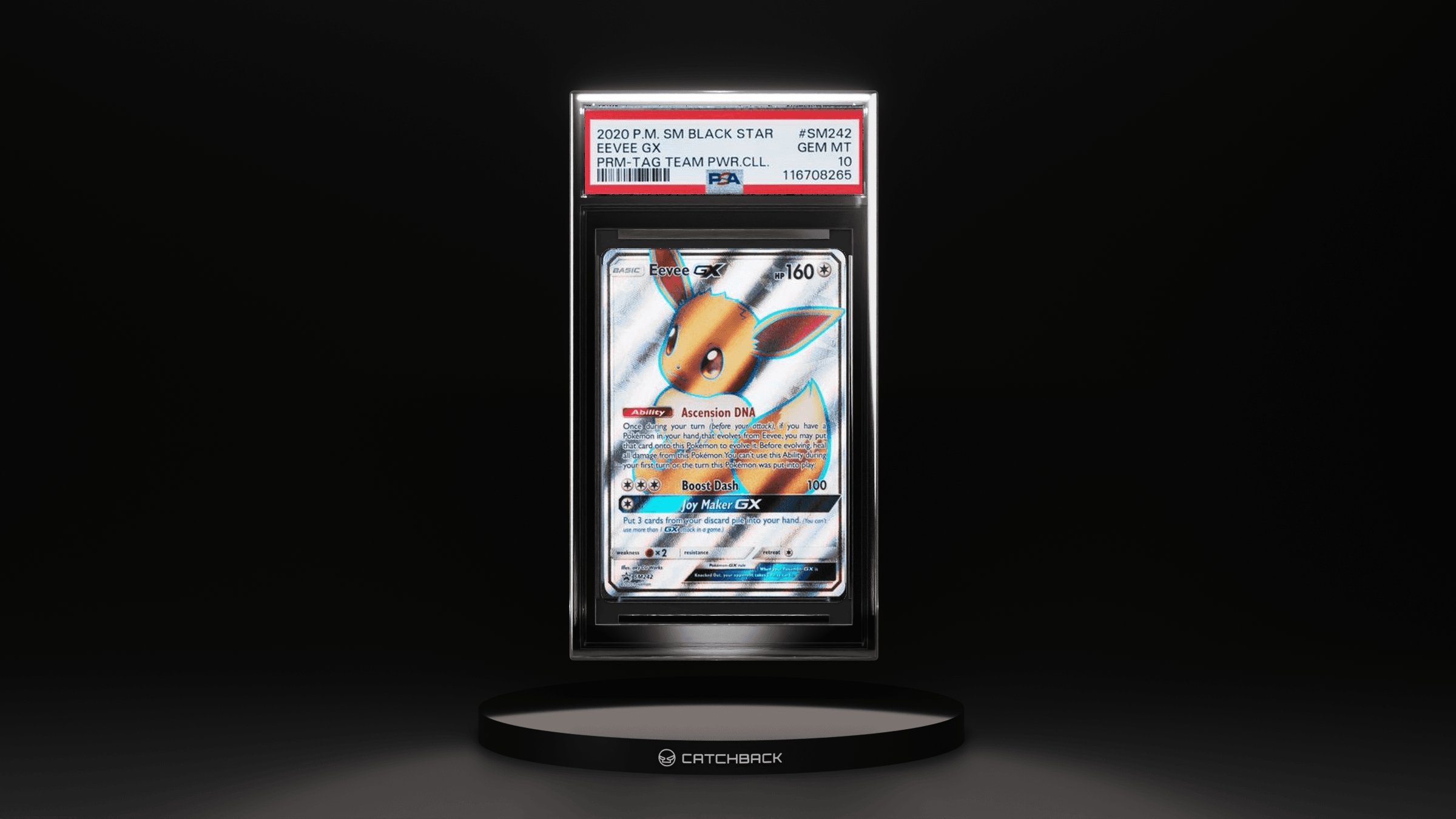Eevee Gx Prm-tag Team Pwr.cll.