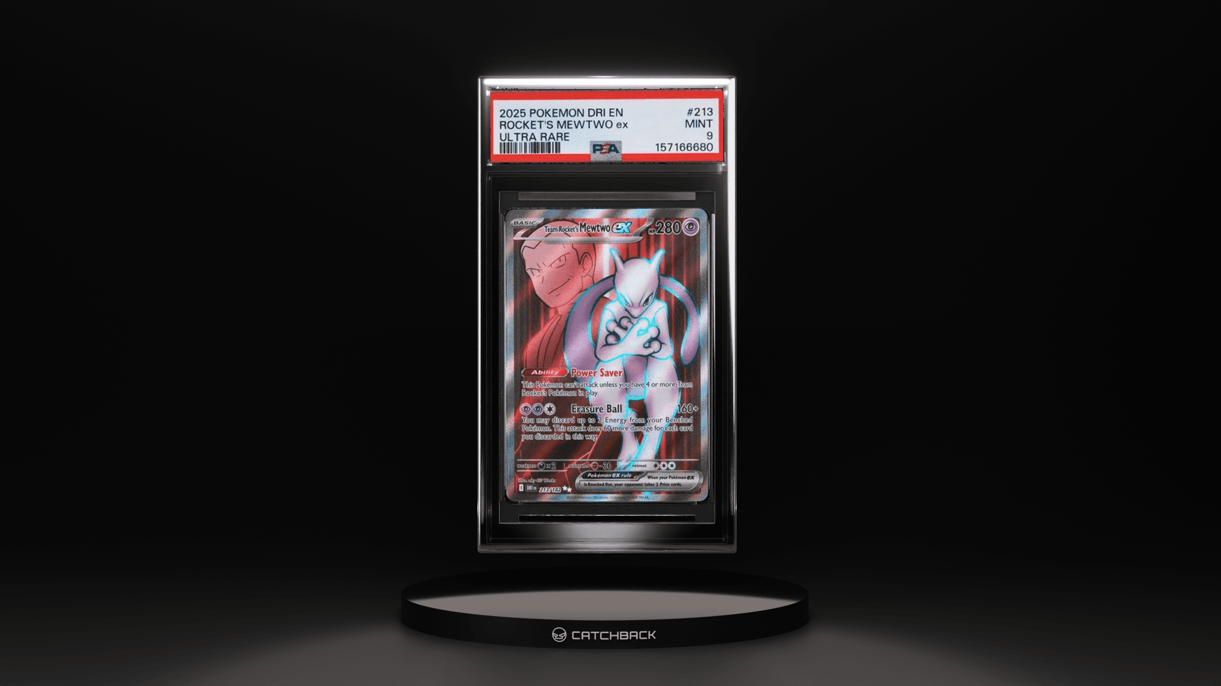 Rocket's Mewtwo Ex Ultra Rare