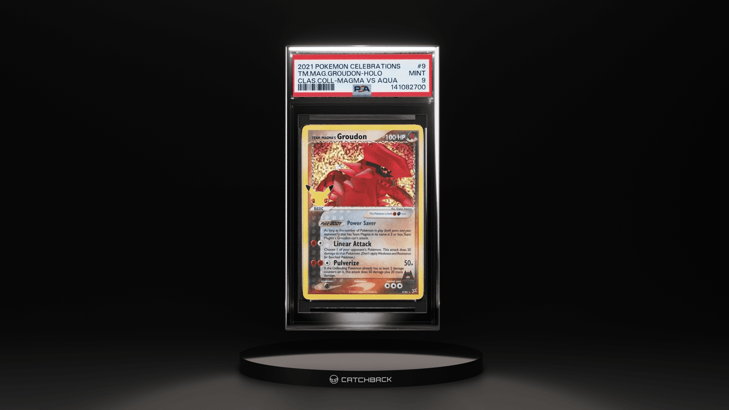 Tm.mag.groudon-holo Clas.coll-magma Vs Aqua
