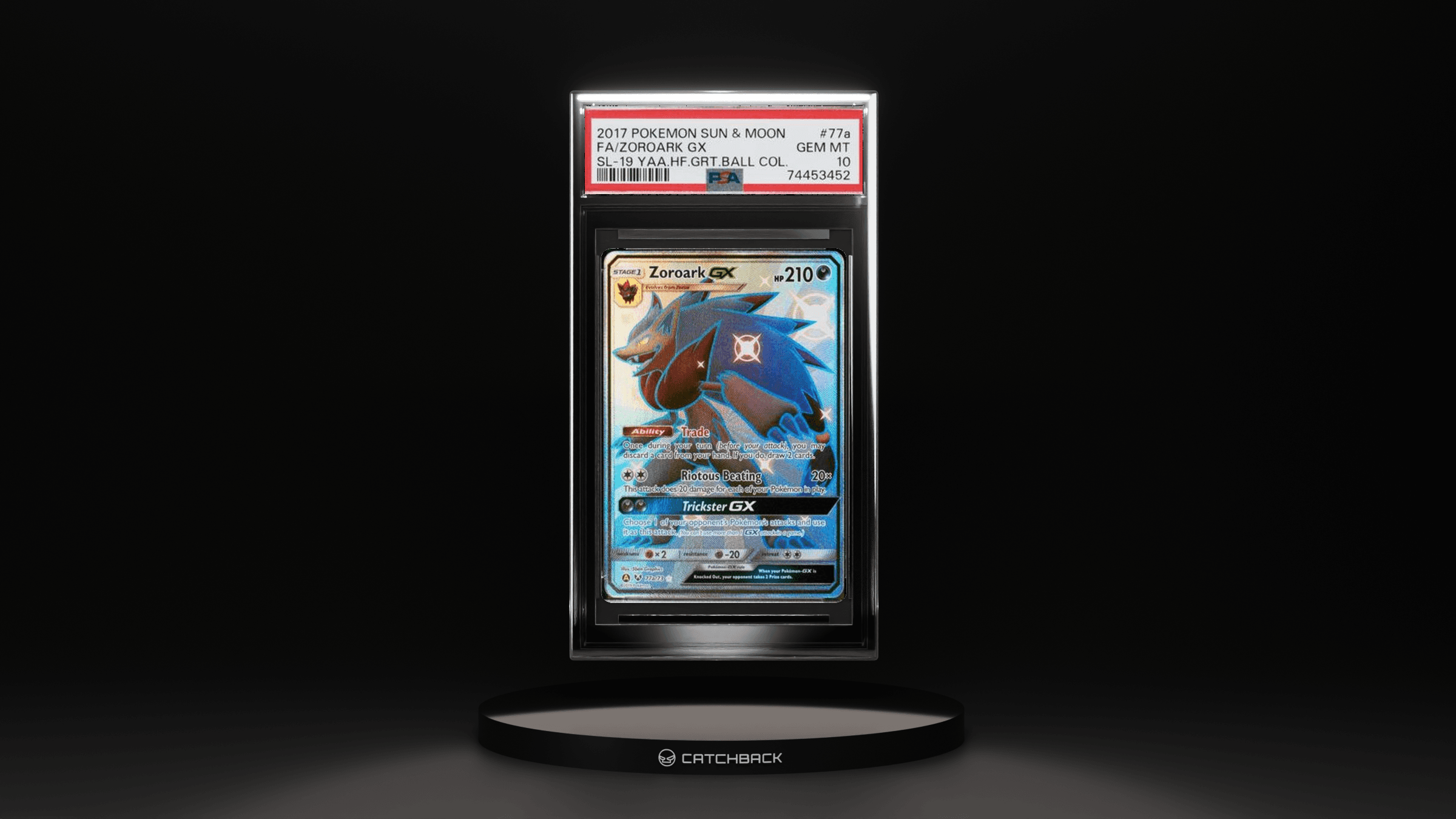 Fa/ Zoroark Gx Sl-19 Yaa.hf.grt.ball Col.