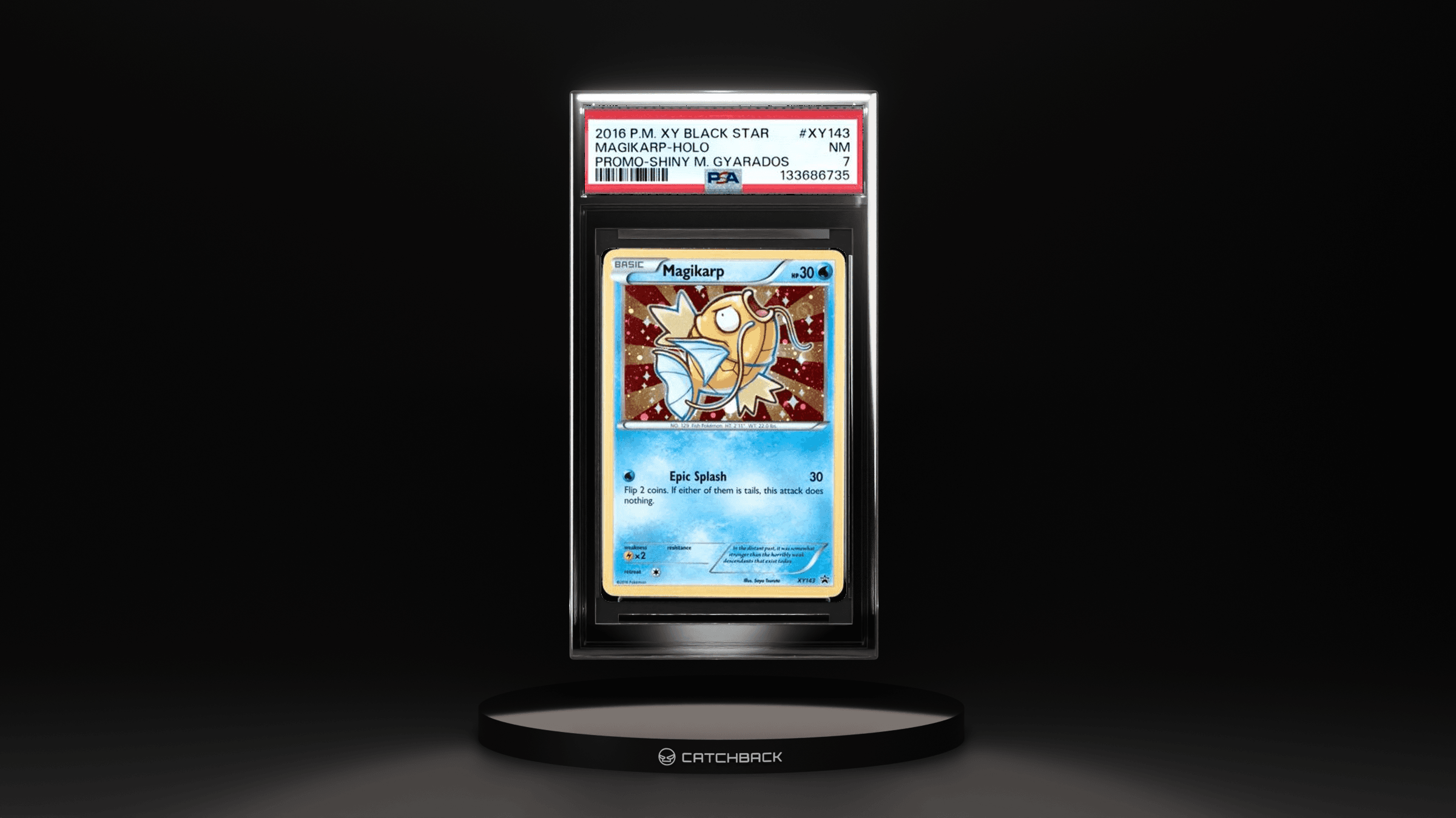 Magikarp-holo Promo-shiny M. Gyarados