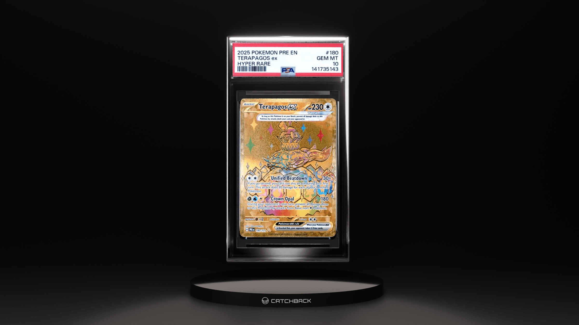 Terapagos Ex Hyper Rare