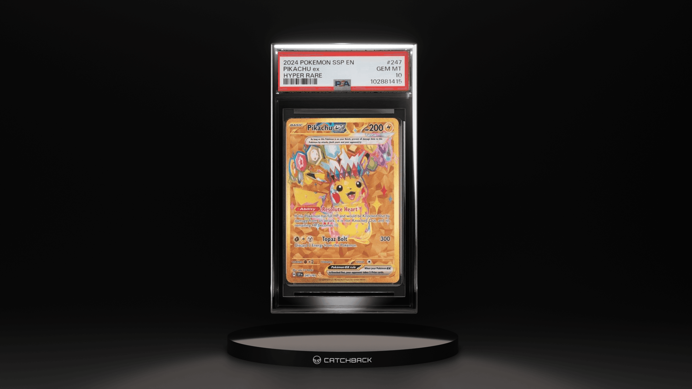 Pikachu Ex Hyper Rare