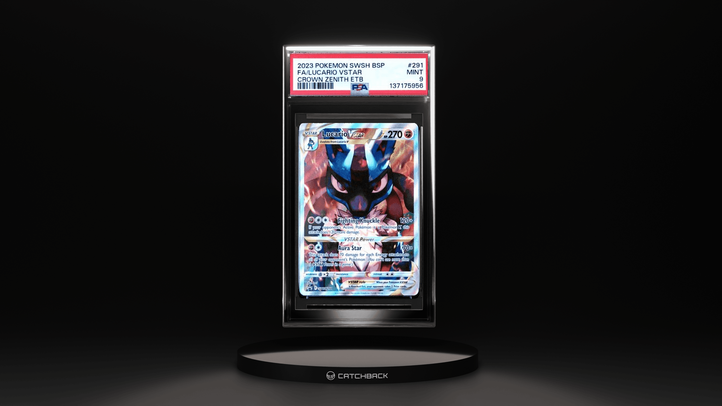 Fa/ Lucario Vstar Crown Zenith Etb