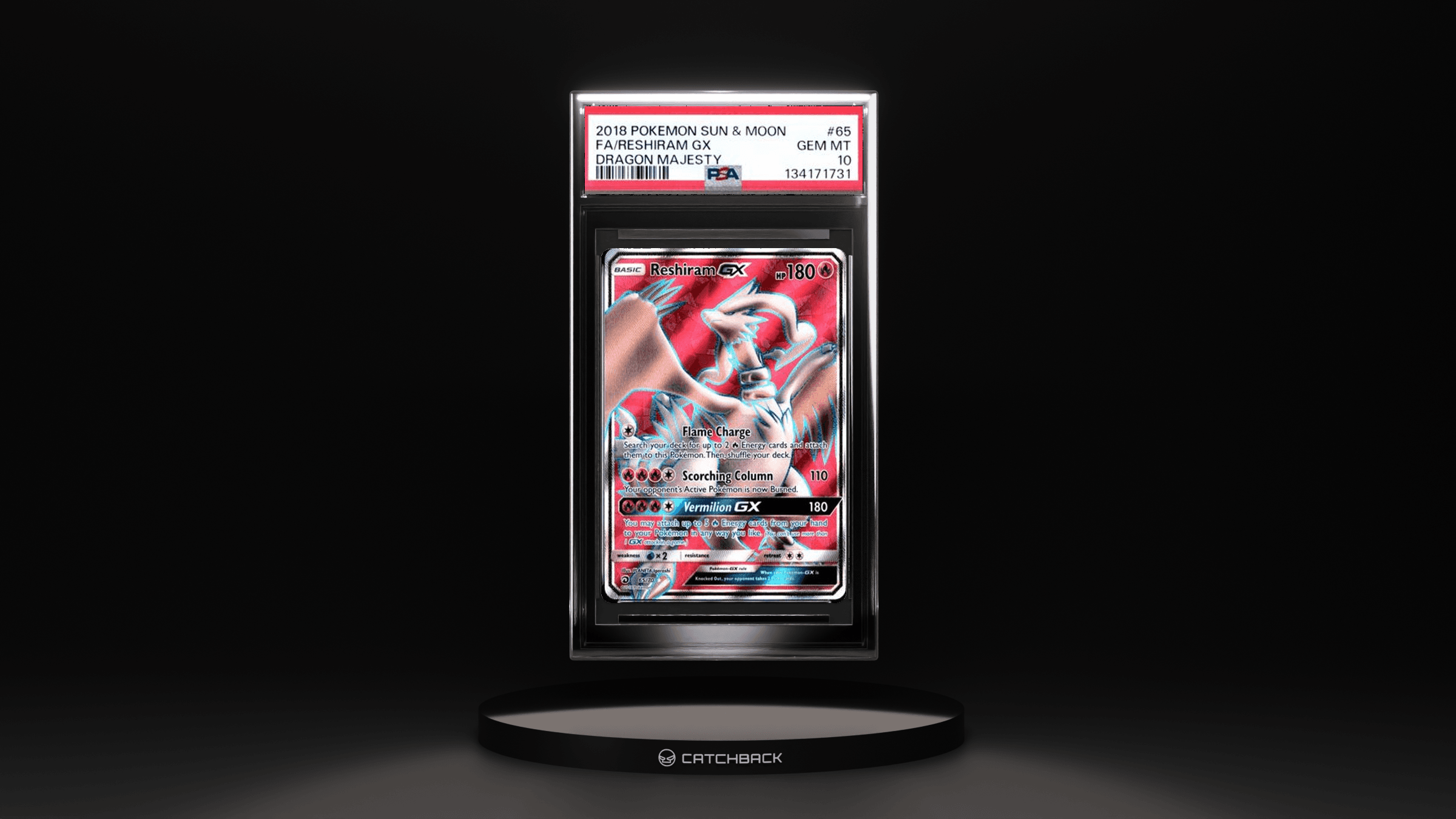 Fa/ Reshiram Gx Dragon Majesty