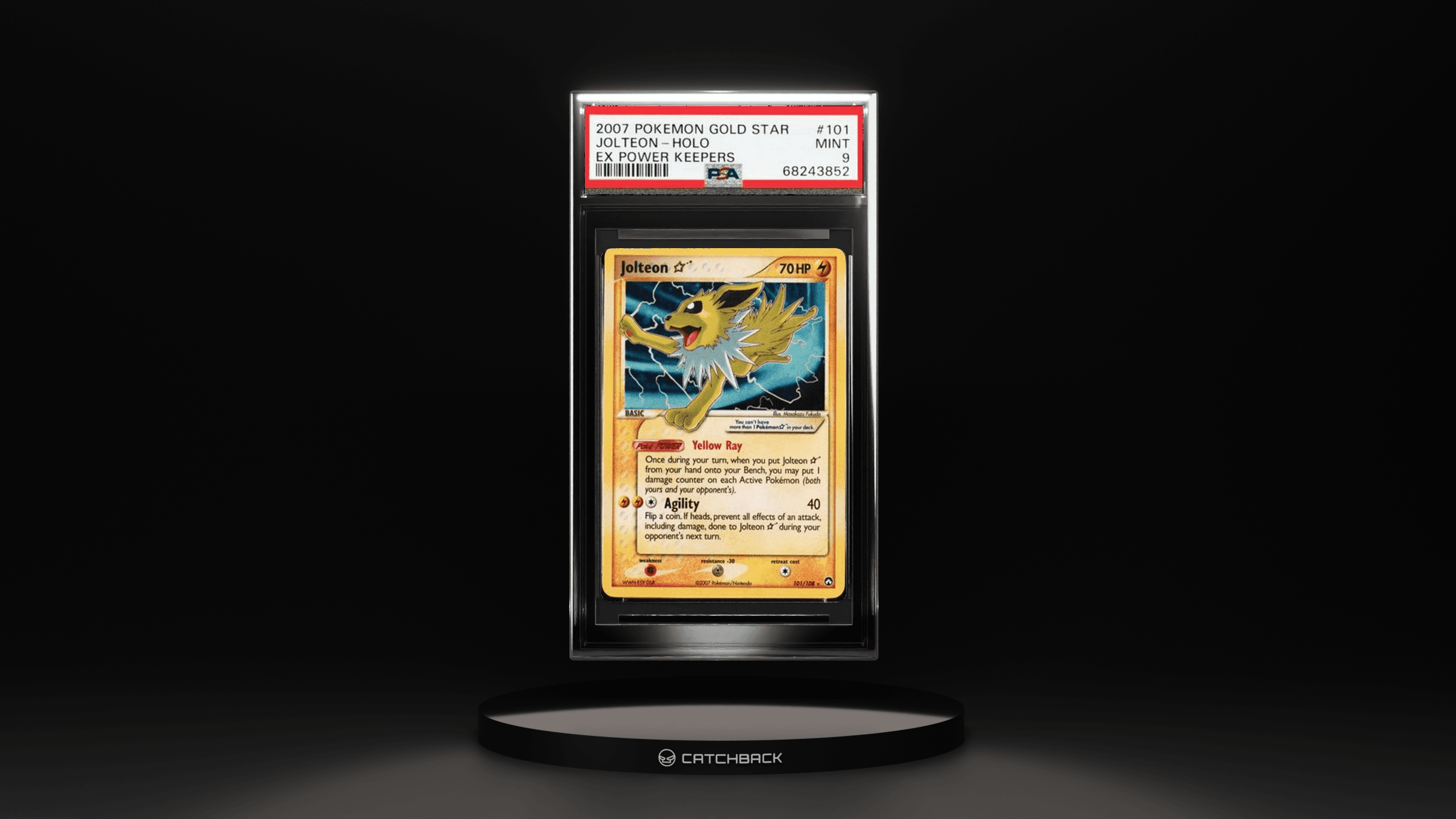 Jolteon-holo Ex Power Keepers