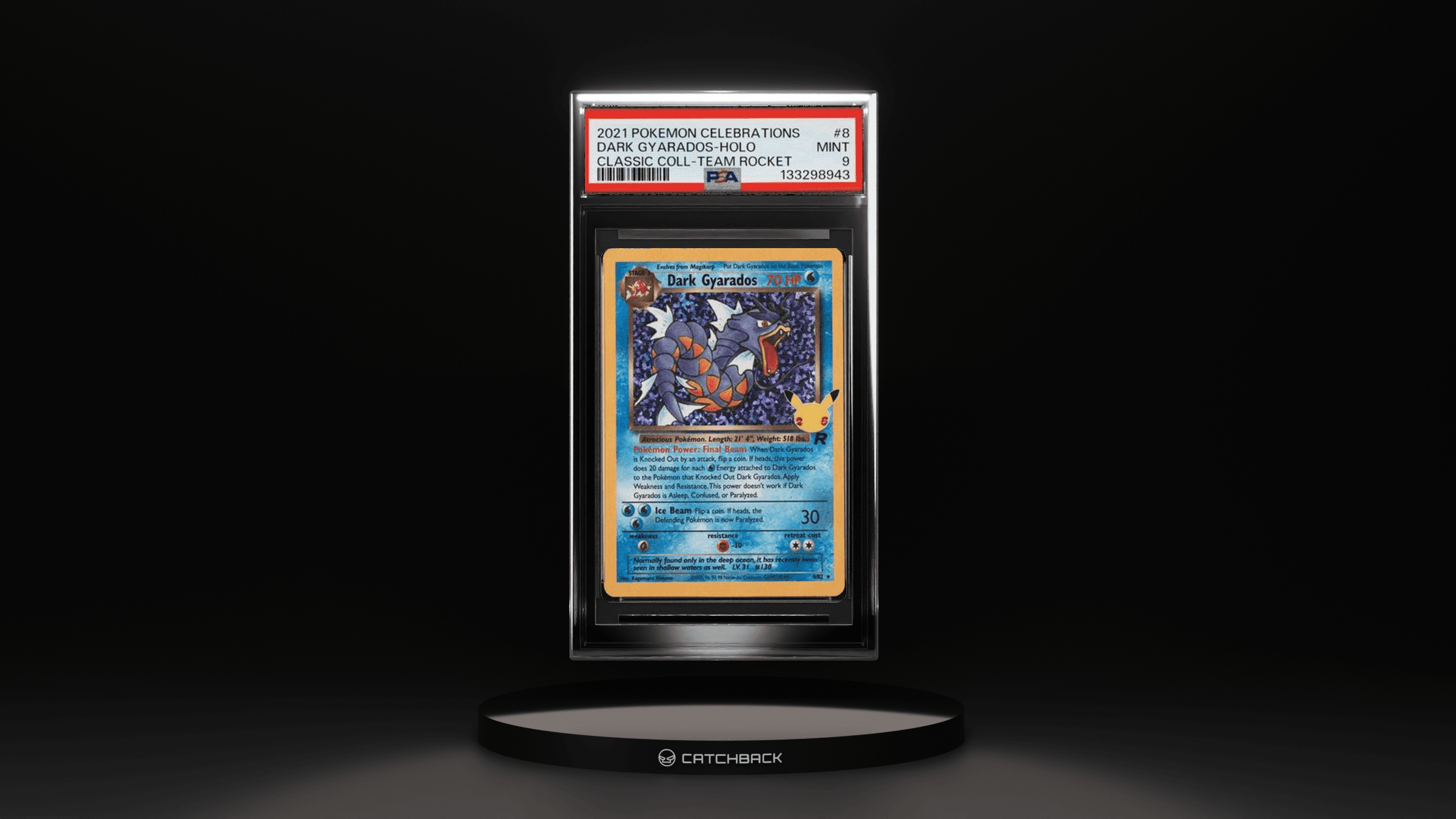 Dark Gyarados-holo Classic Coll-team Rocket