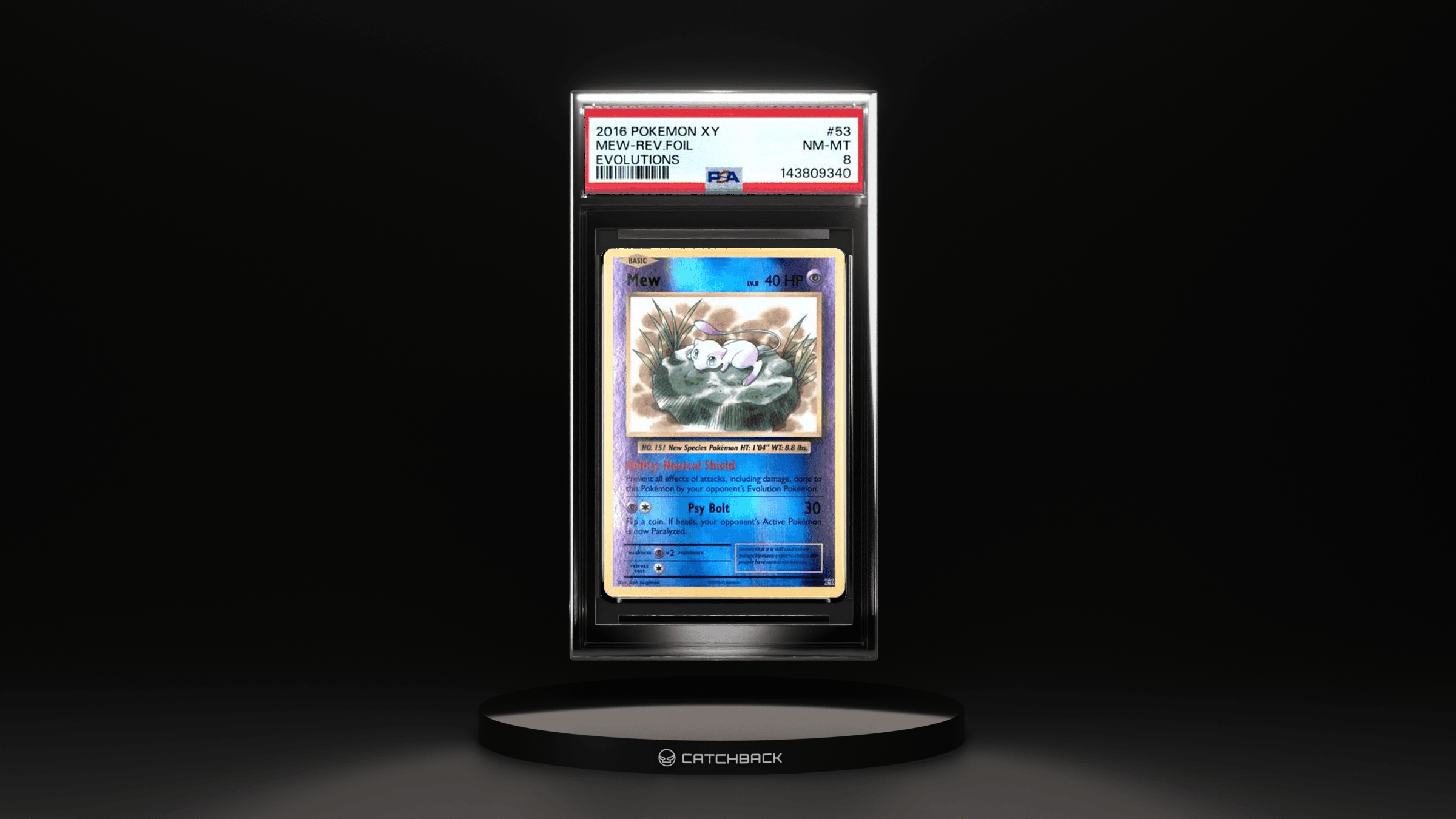Mew-rev.foil Evolutions