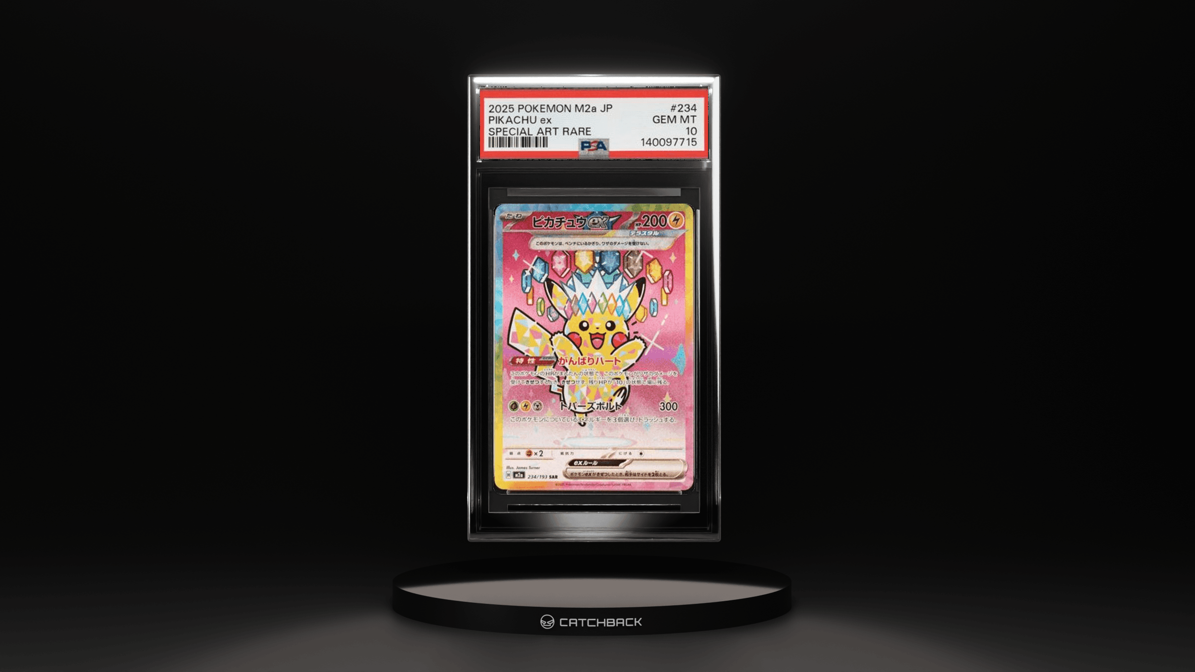 Pikachu Ex Special Art Rare