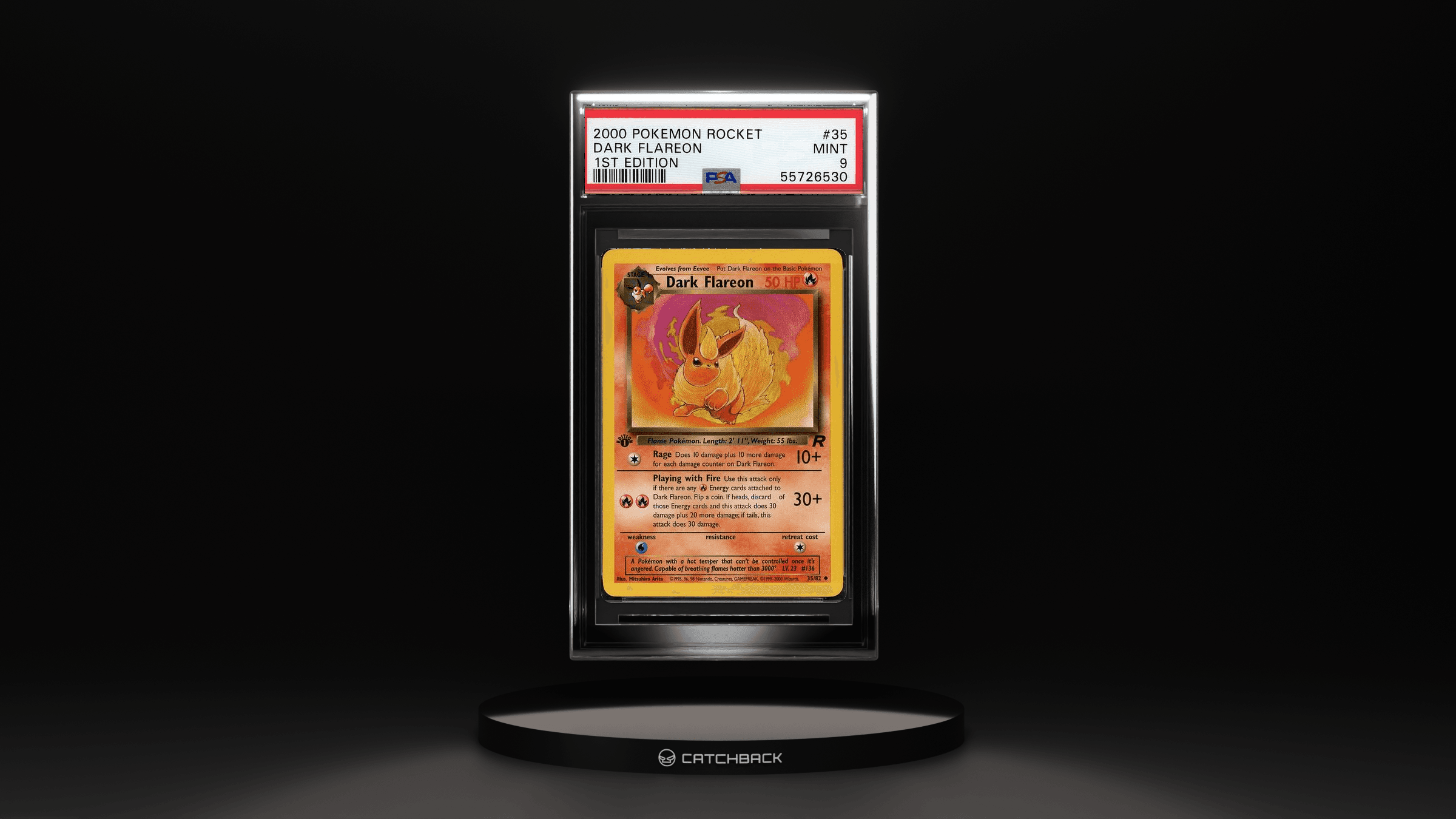Dark Flareon 1st Edition