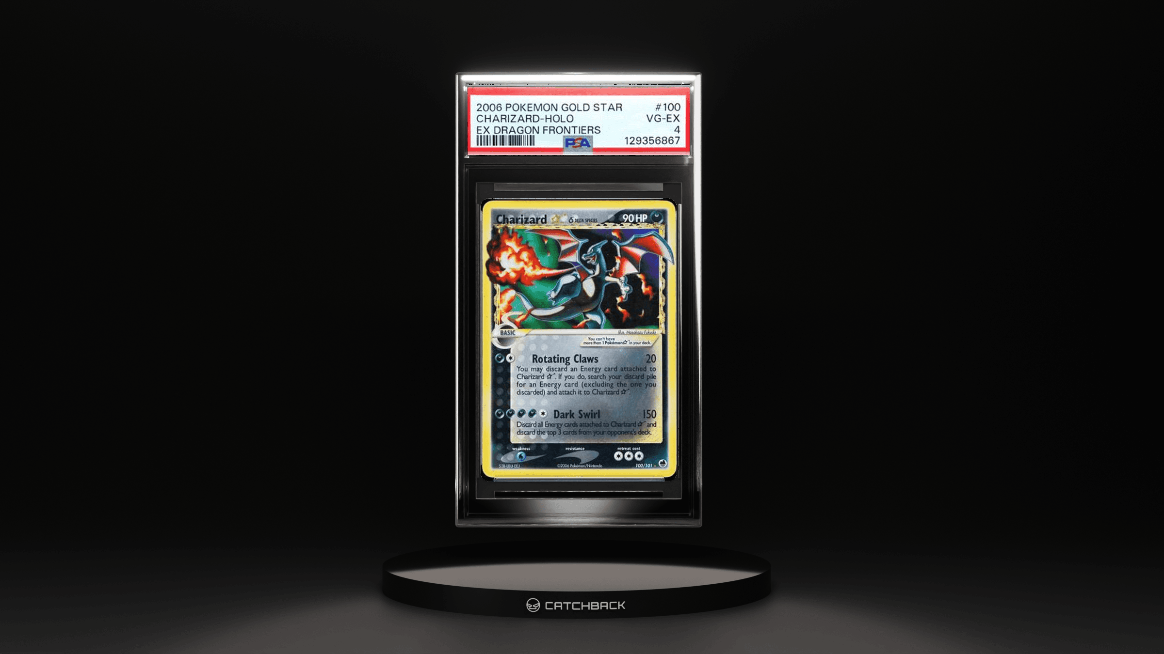 Charizard-holo Ex Dragon Frontiers