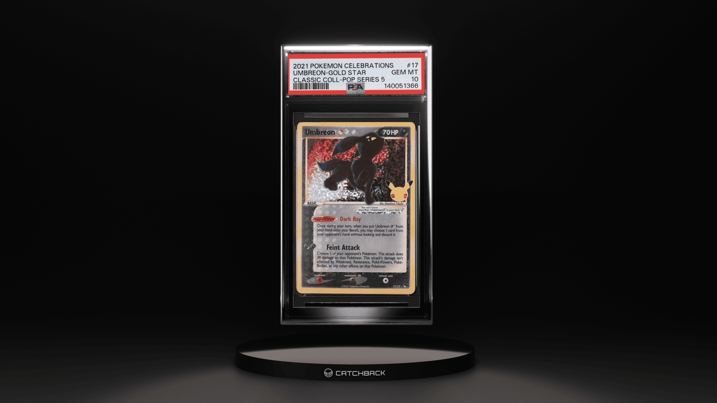 Umbreon-gold Star Classic Coll-pop Series 5