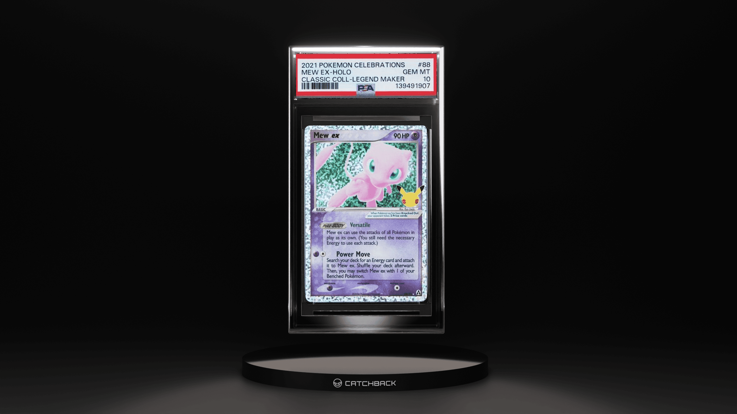 Mew Ex-holo Classic Coll-legend Maker