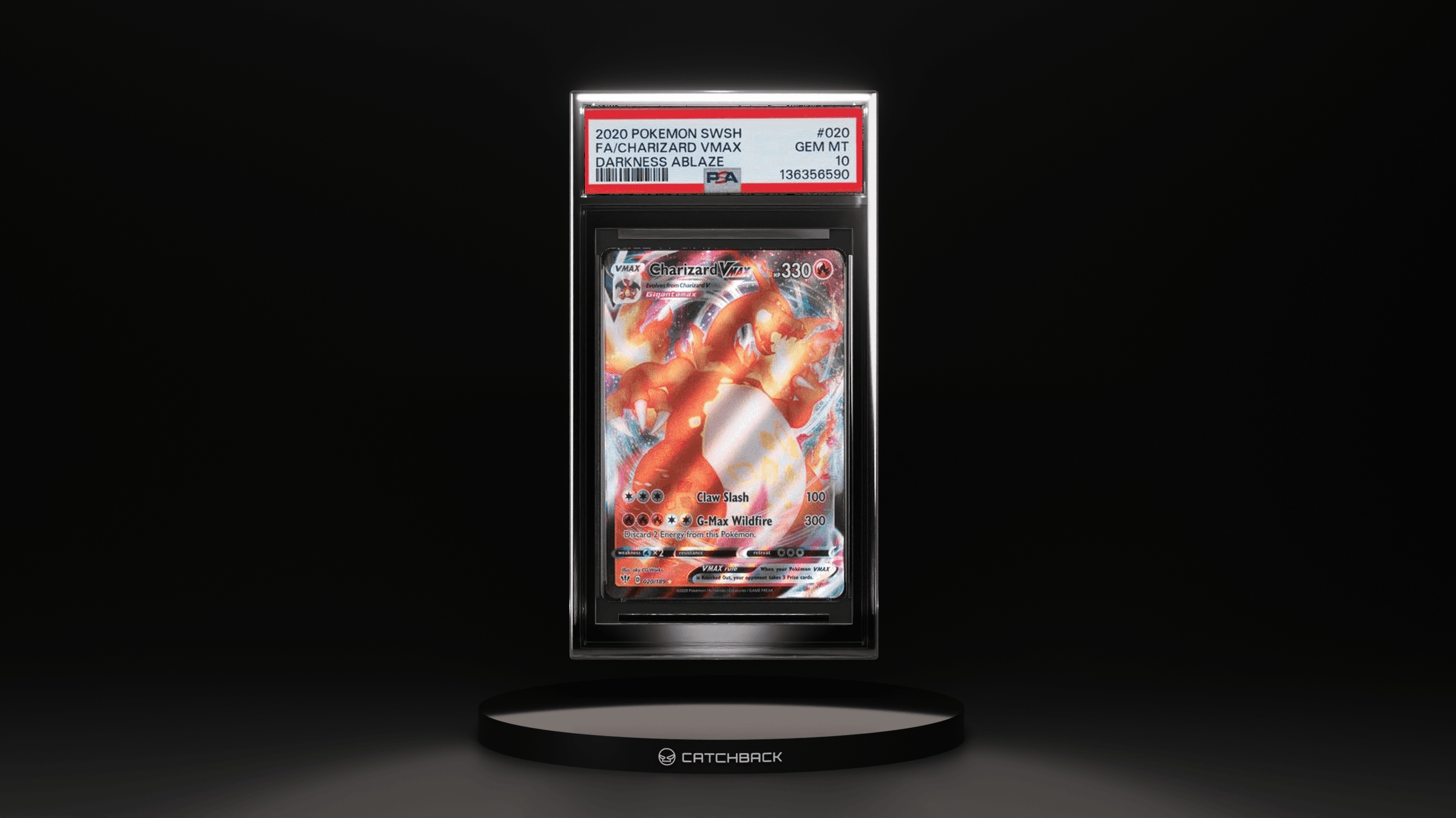 Fa/ Charizard Vmax Darkness Ablaze