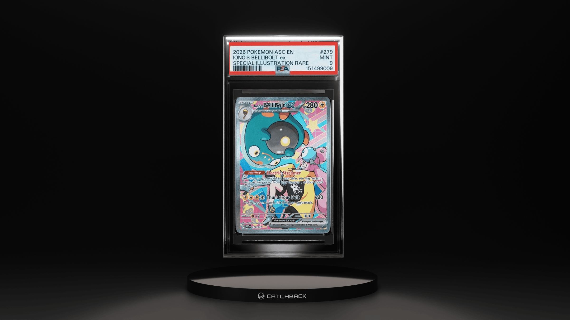 Iono's Bellibolt Ex Special Illustration Rare