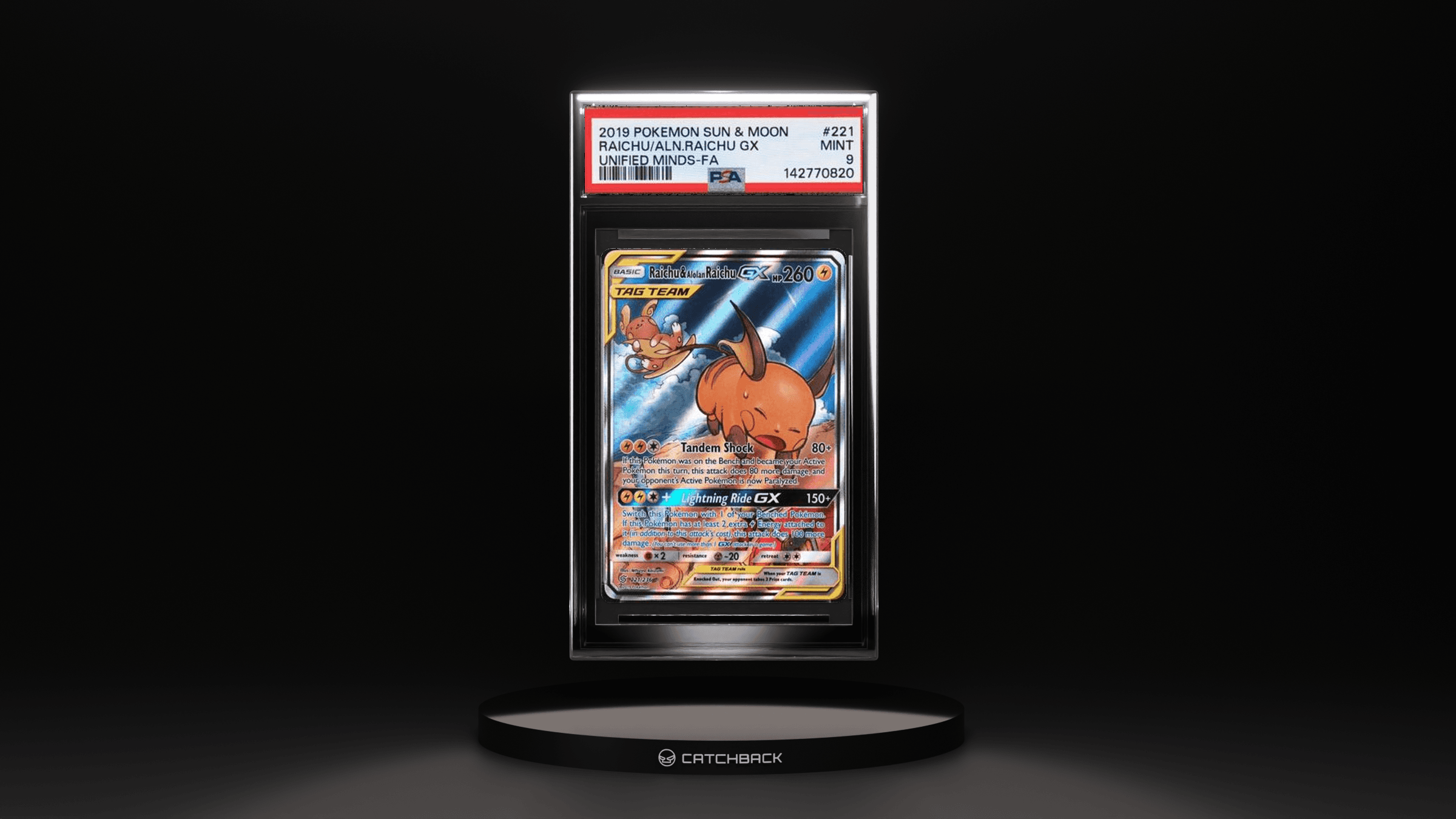 Raichu/ Aln.raichu Gx Unified Minds-fa