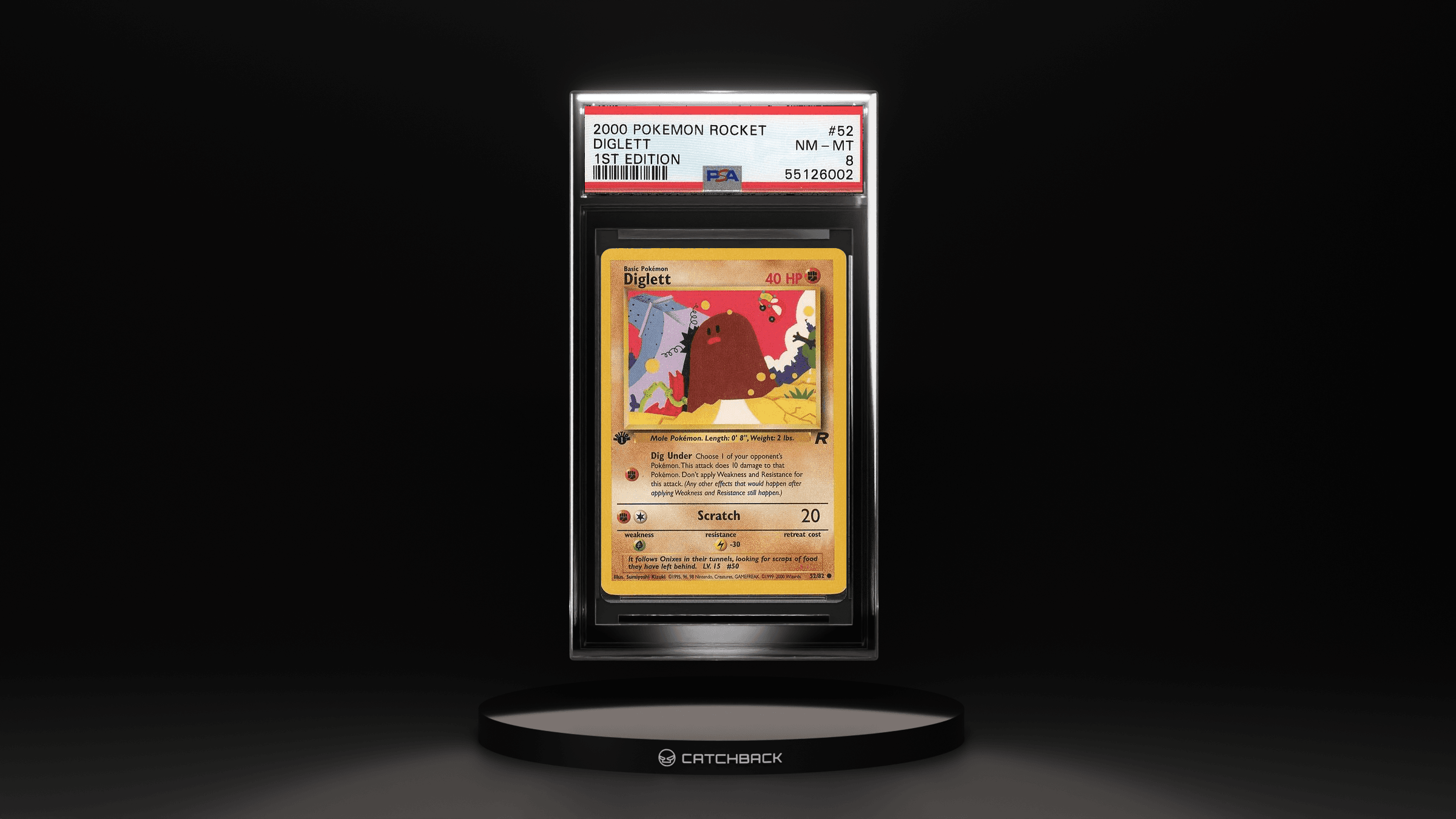 Diglett 1st Edition