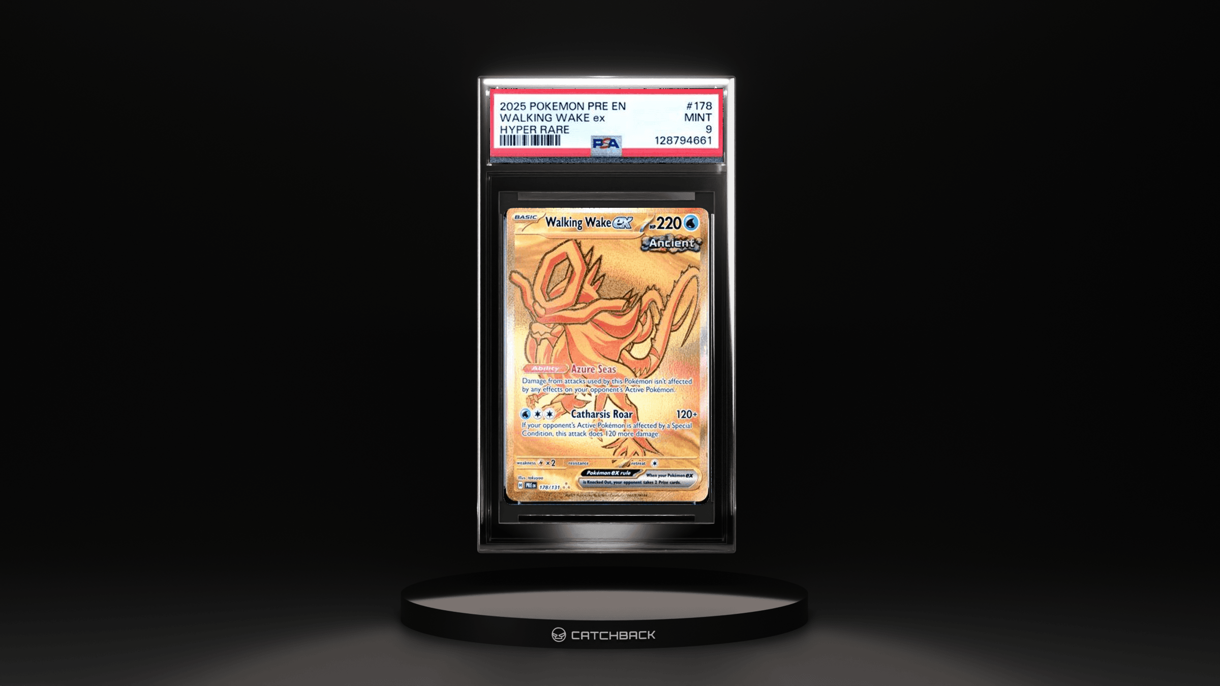 Walking Wake Ex Hyper Rare