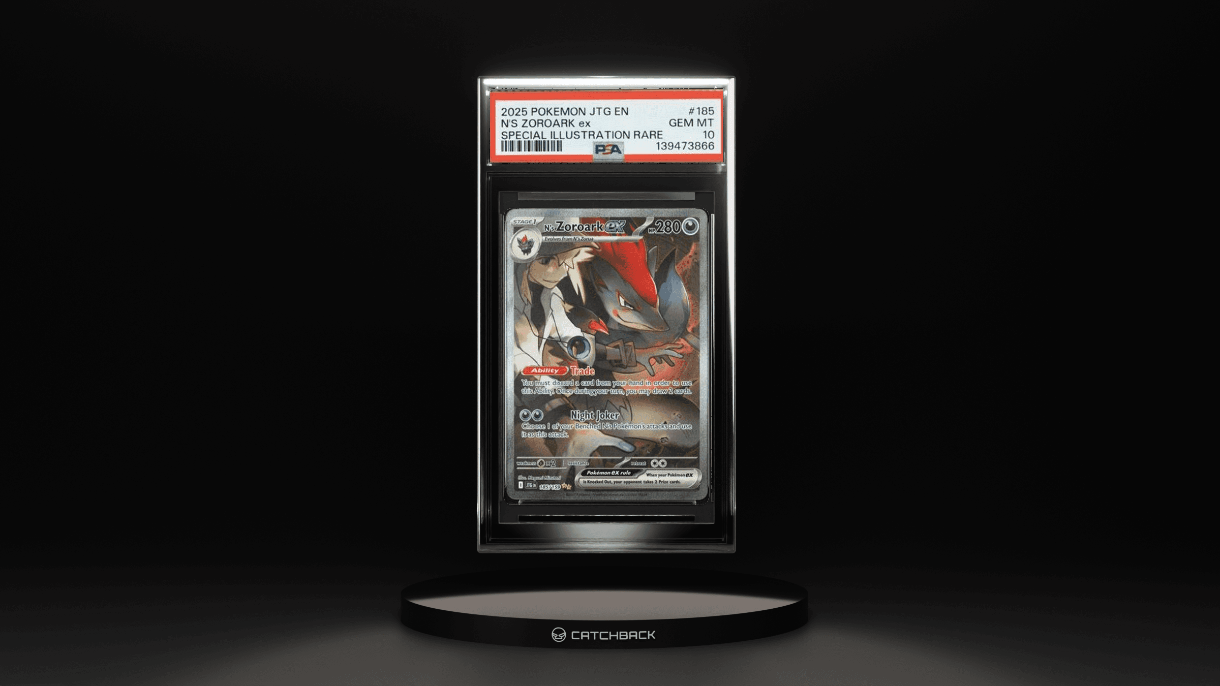 N's Zoroark Ex Special Illustration Rare