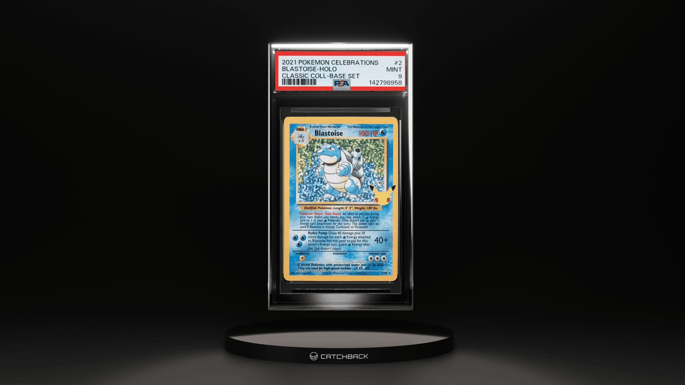 Blastoise-holo Classic Coll-base Set