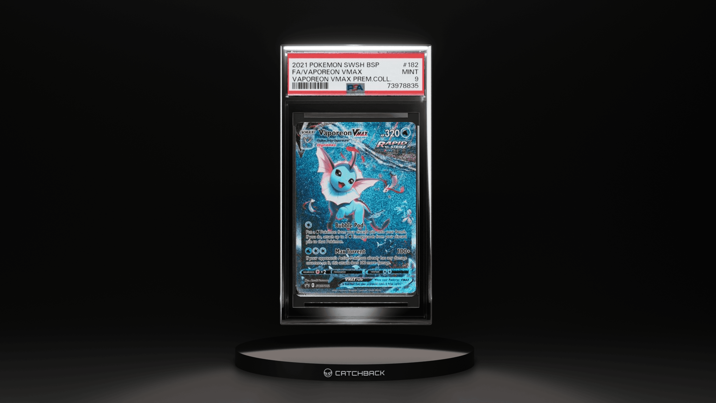 Fa/ Vaporeon Vmax Vaporeon Vmax Prem.coll.