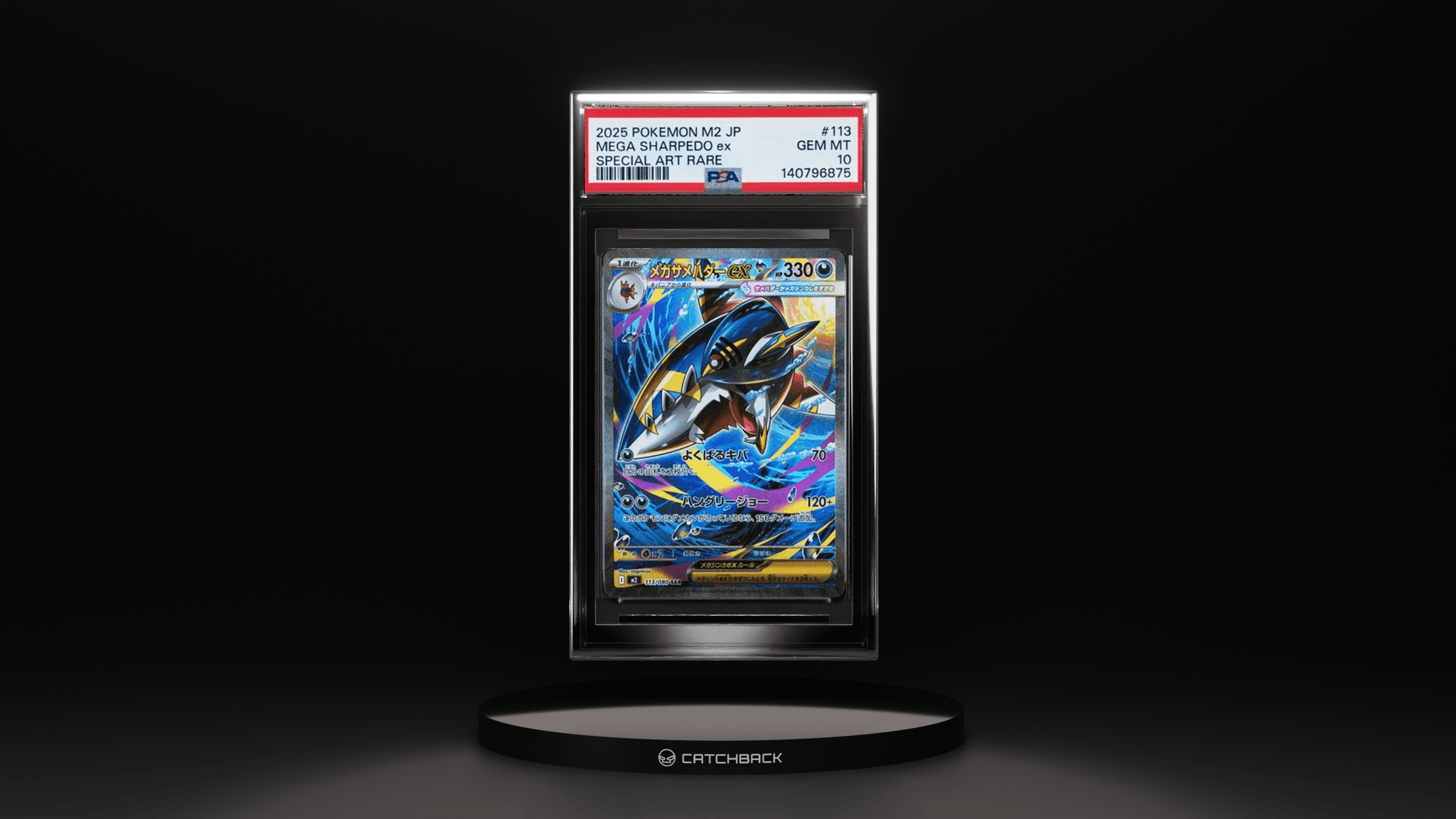 Mega Sharpedo Ex Special Art Rare