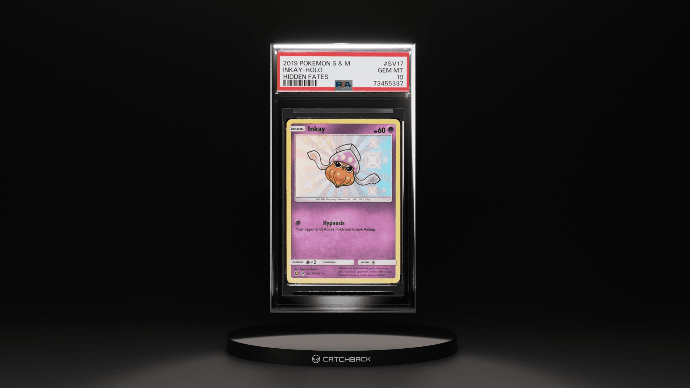 Inkay-holo Hidden Fates