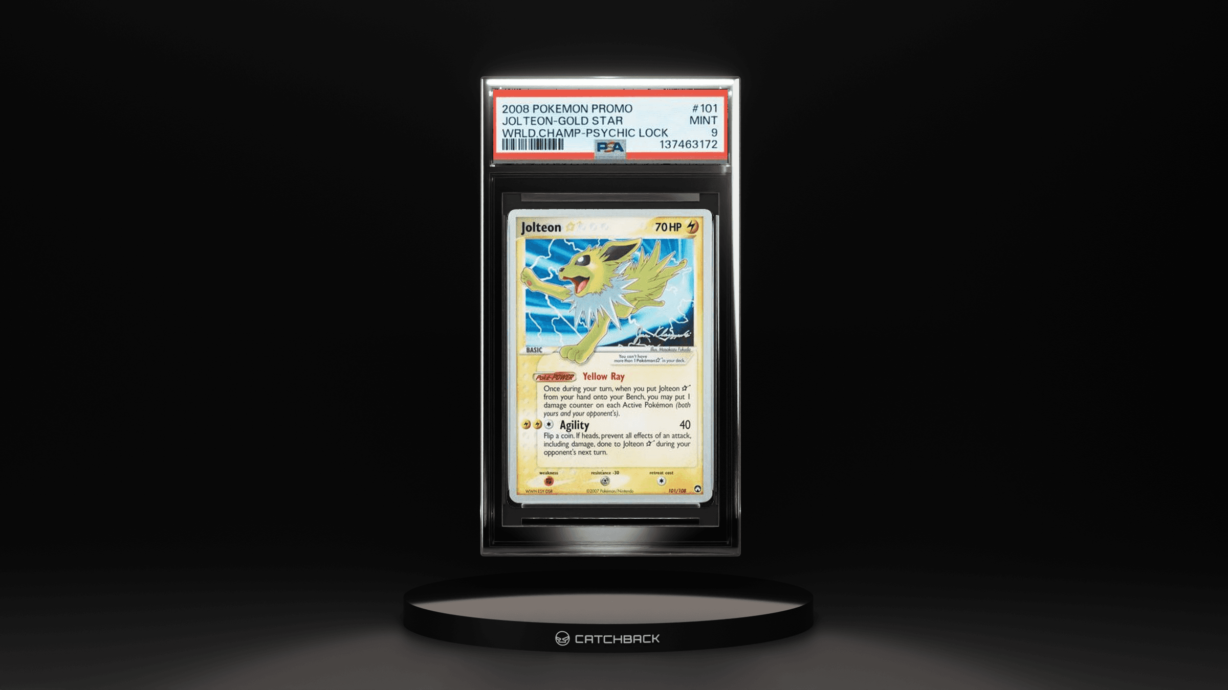Jolteon-gold Star Wrld.champ-psychic Lock