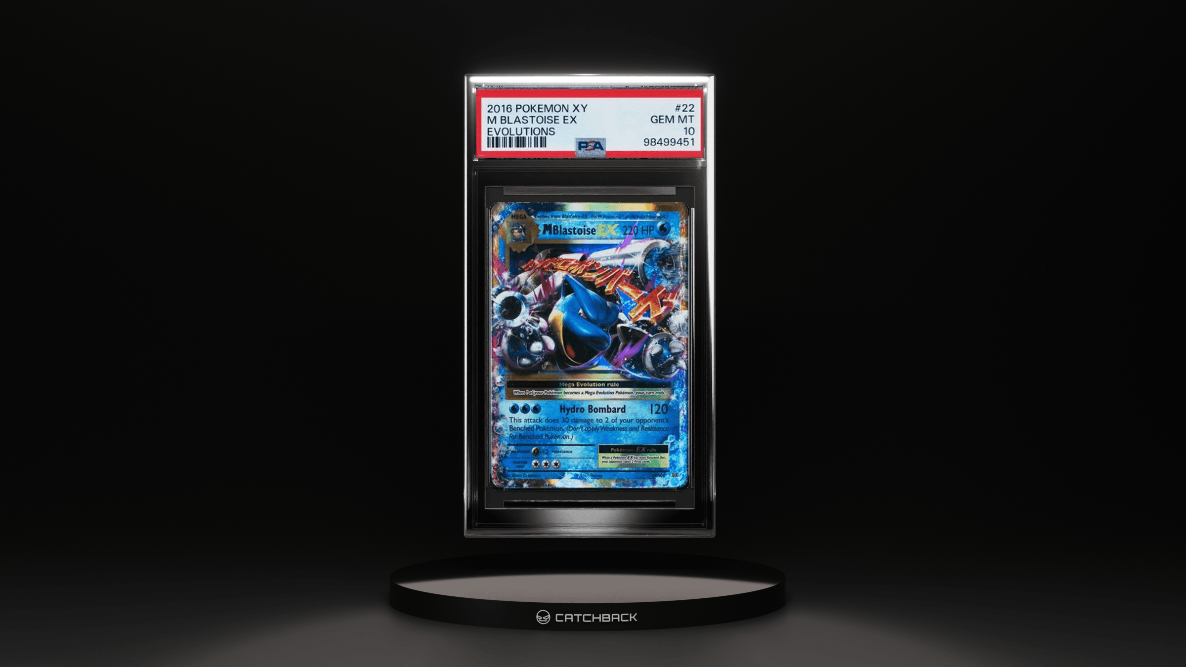 M Blastoise Ex Evolutions