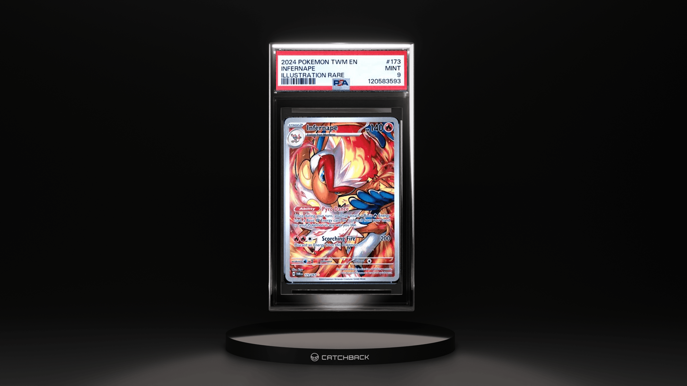 Infernape Illustration Rare
