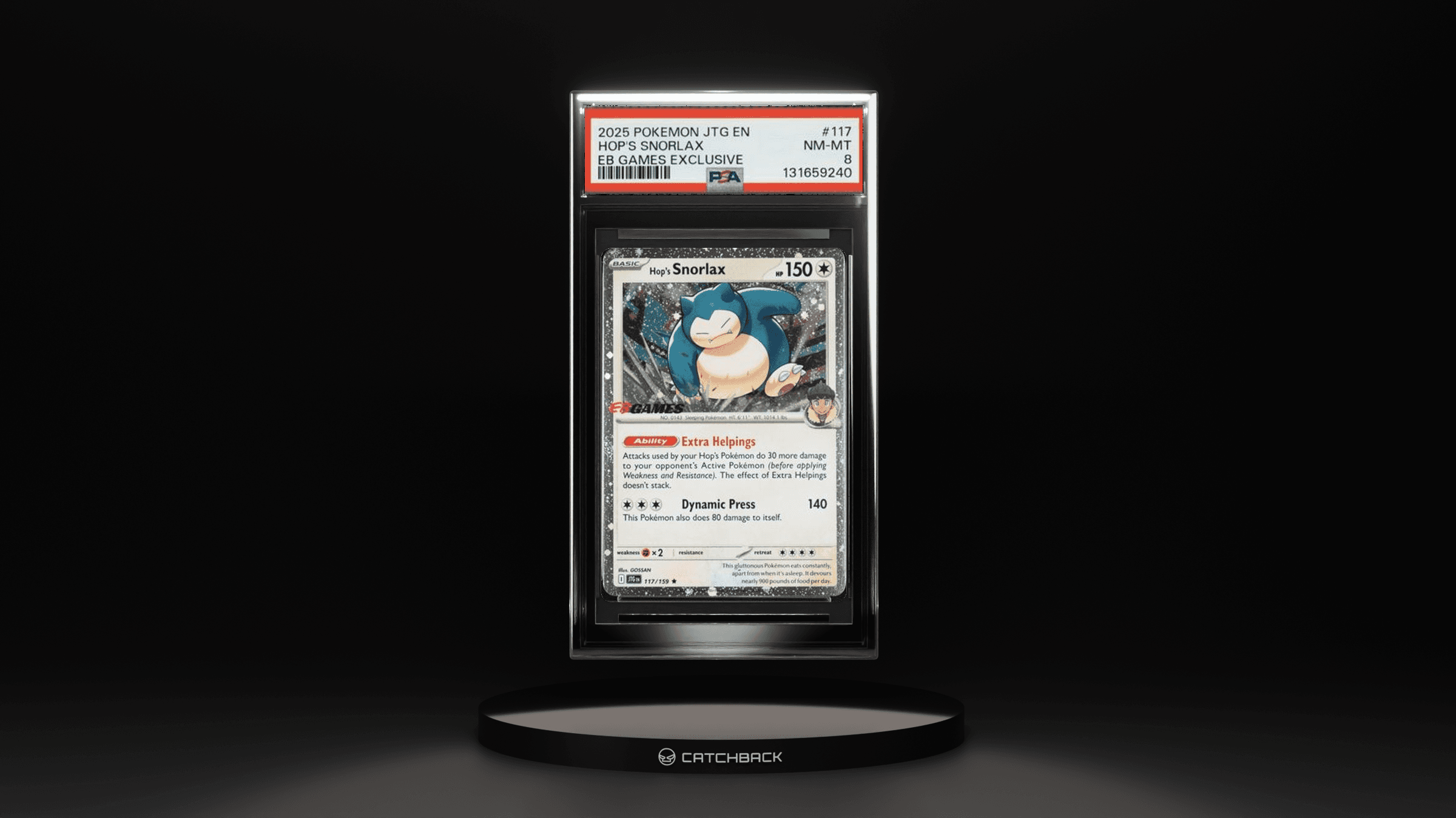 Hop's Snorlax Eb Games Exclusive
