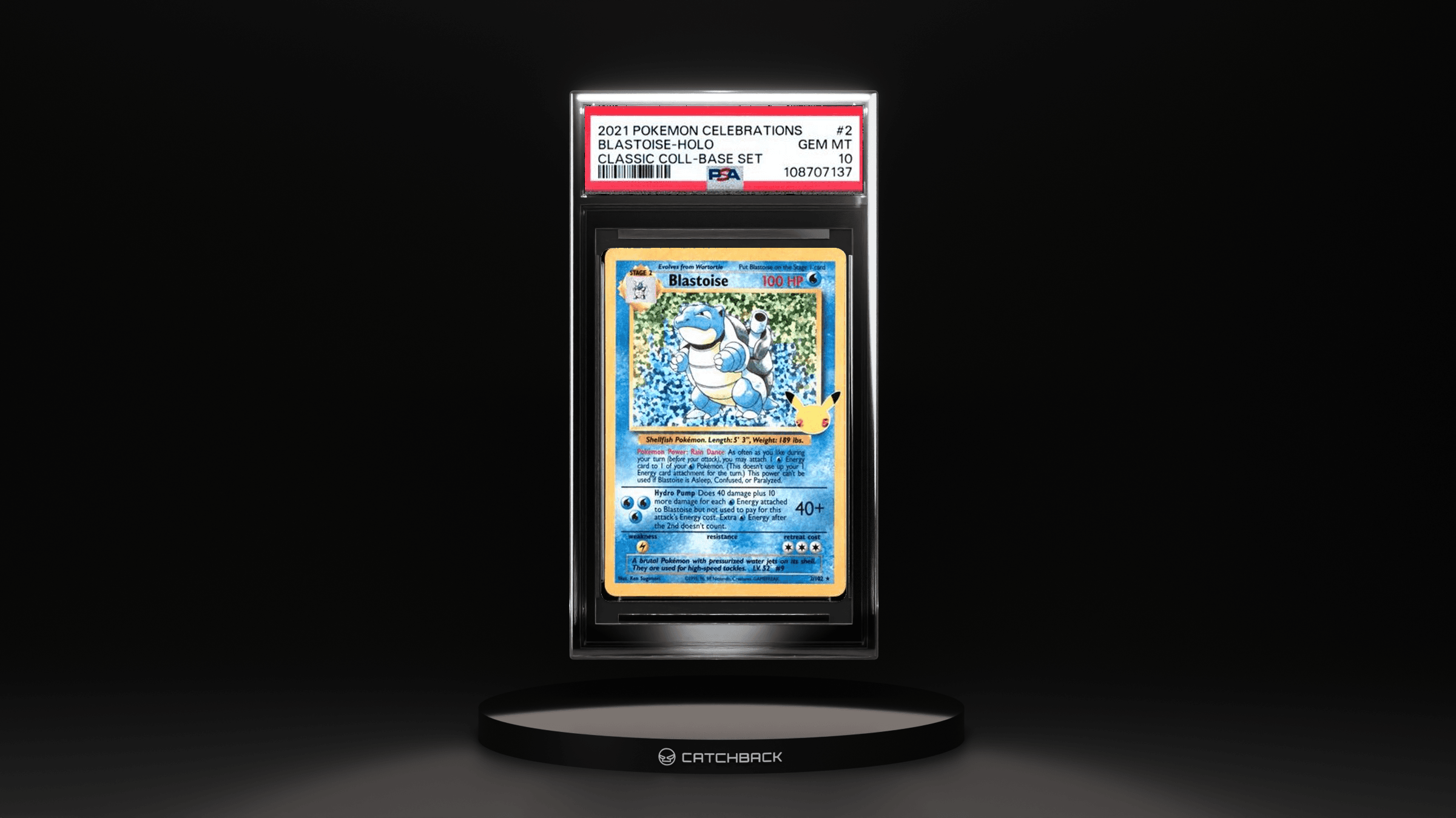 Blastoise-holo Classic Coll-base Set