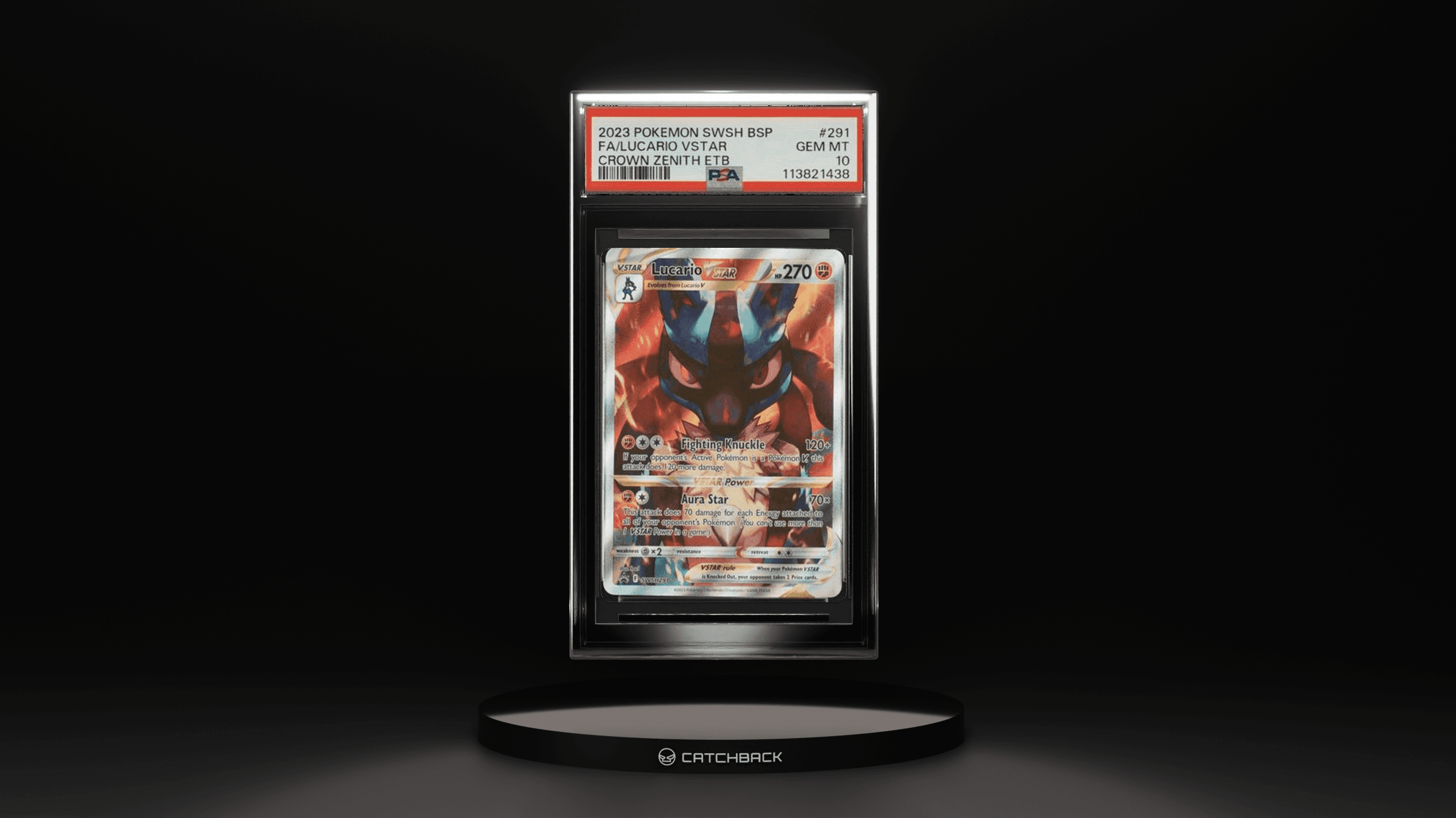 Fa/ Lucario Vstar Crown Zenith Etb