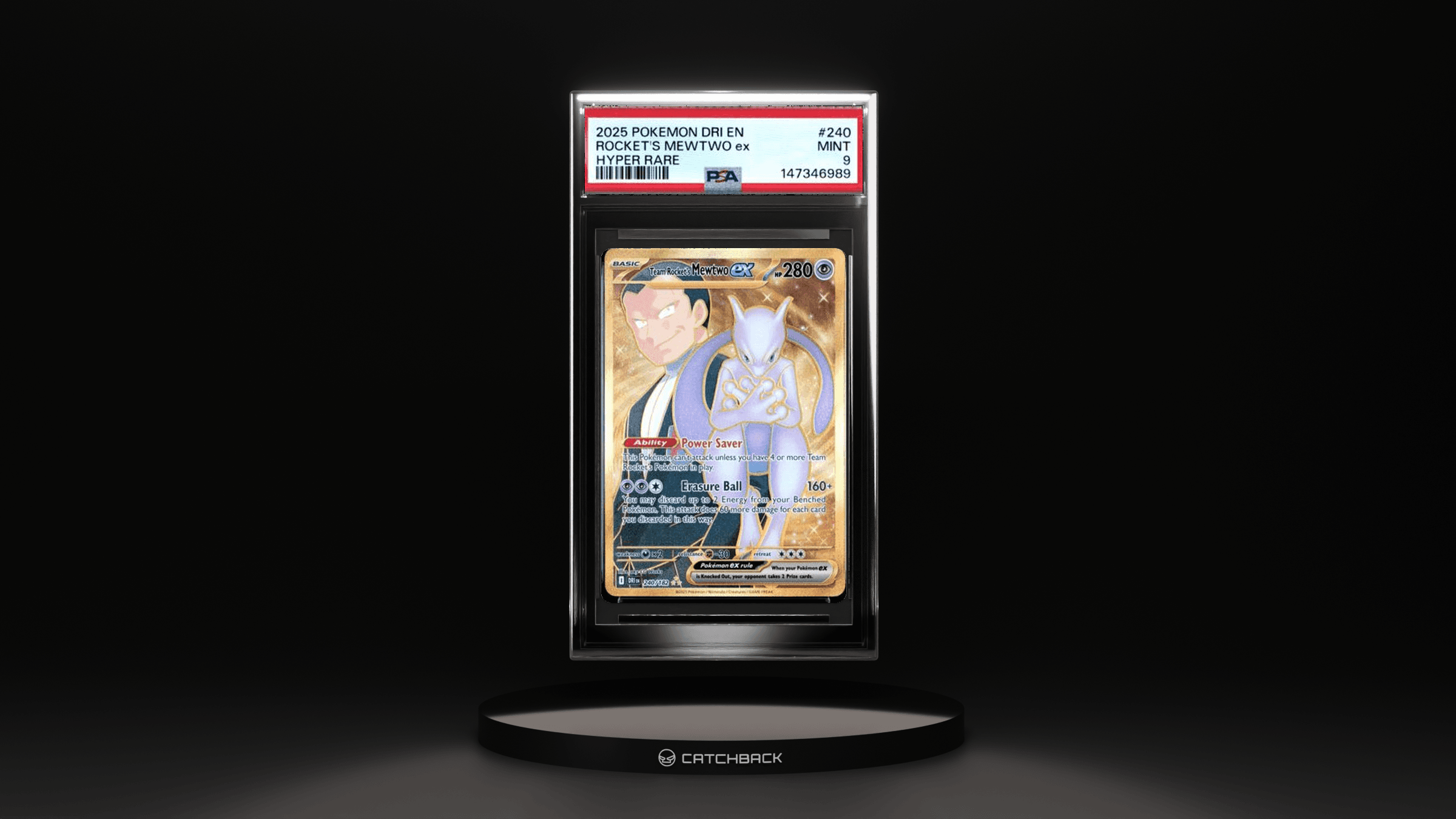 Rocket's Mewtwo Ex Hyper Rare