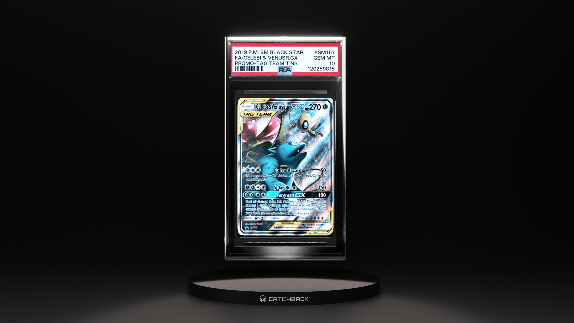 Celebi & Venusr.gx Promo-tag Team Tins